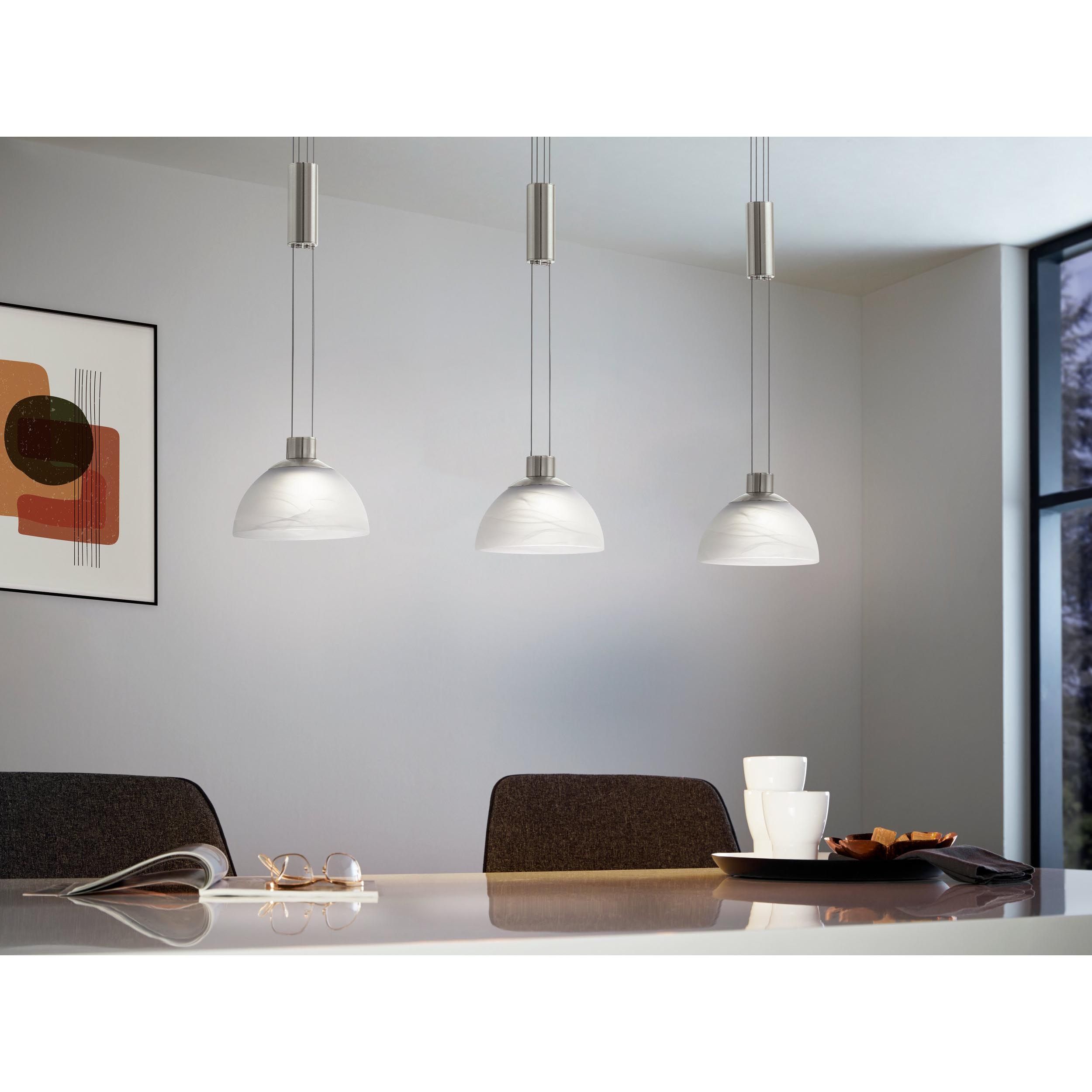 Suspension LED MONTEFIO blanc L88,5cm