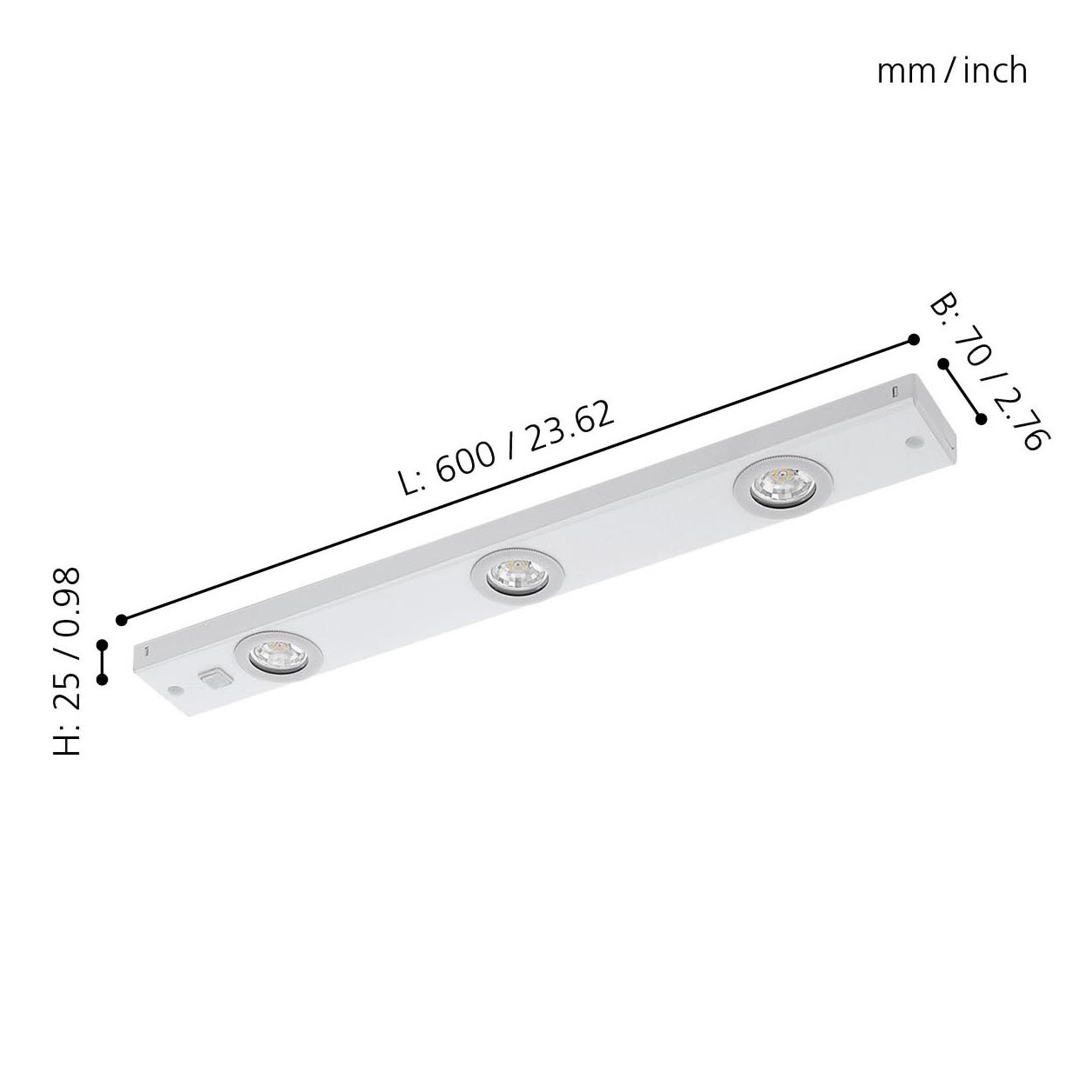 Plafonnier LED KOB LED blanc Ø16cm