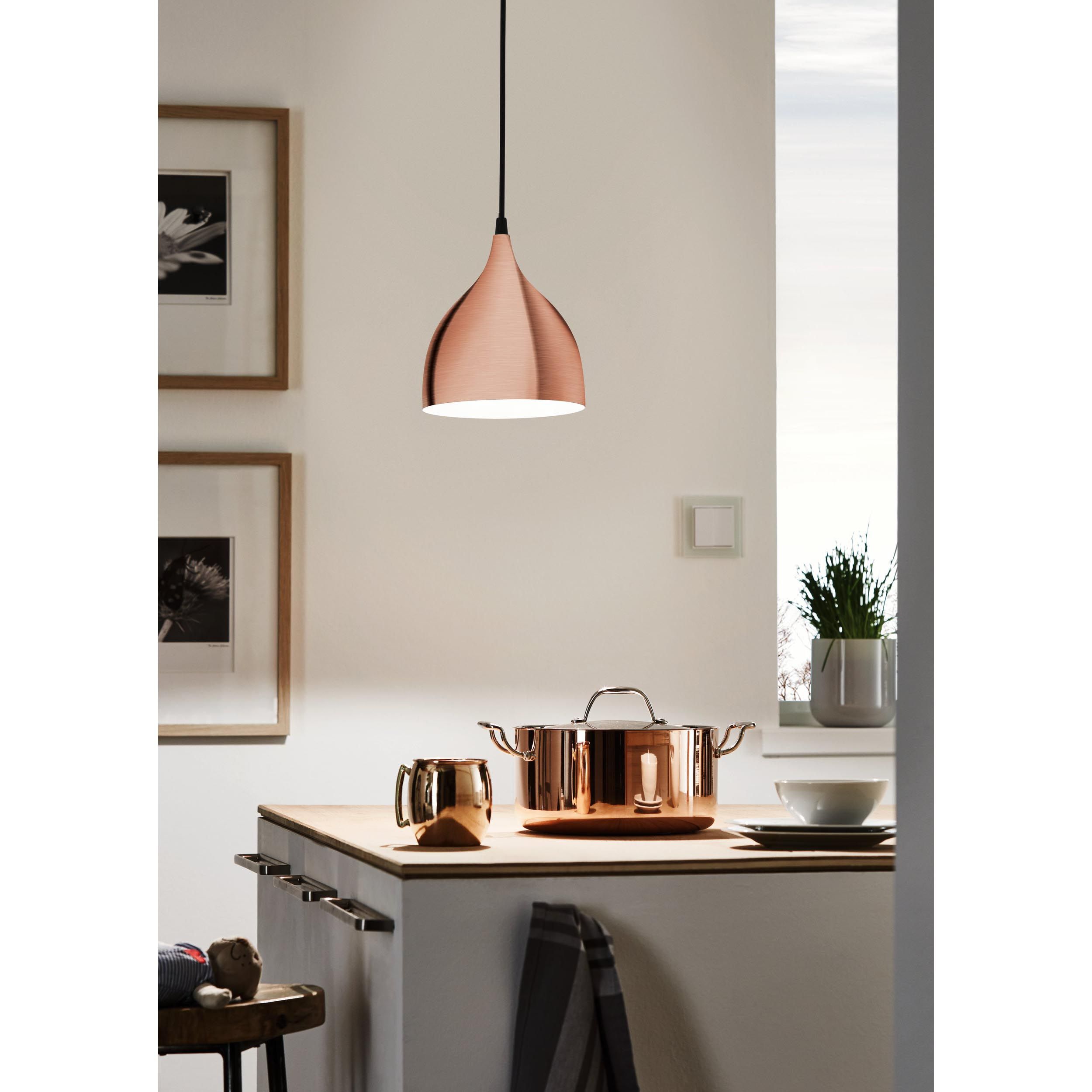 Suspension CORETTO cuivre Ø17cm