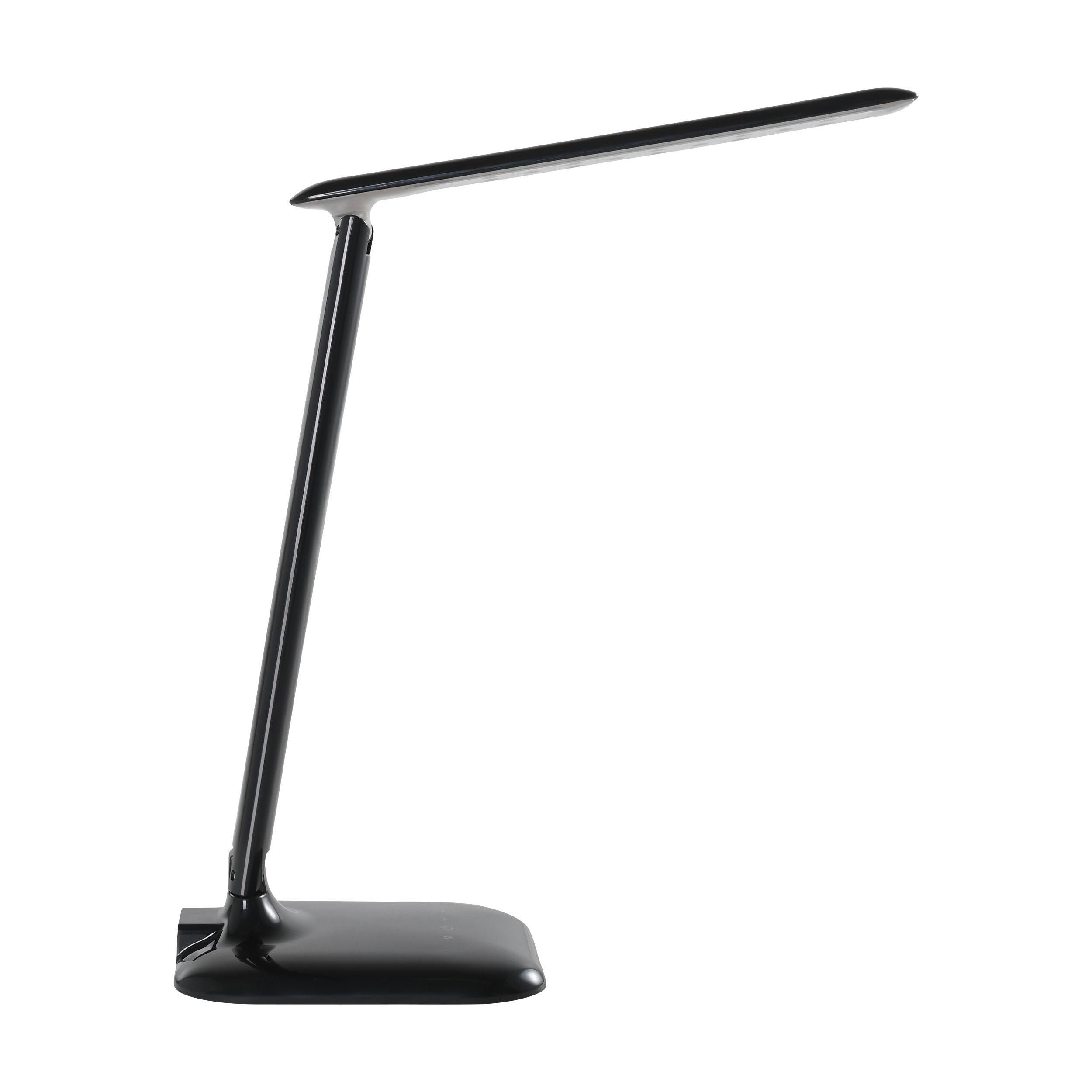 Lampe à poser LED CAUPO noir H32cm
