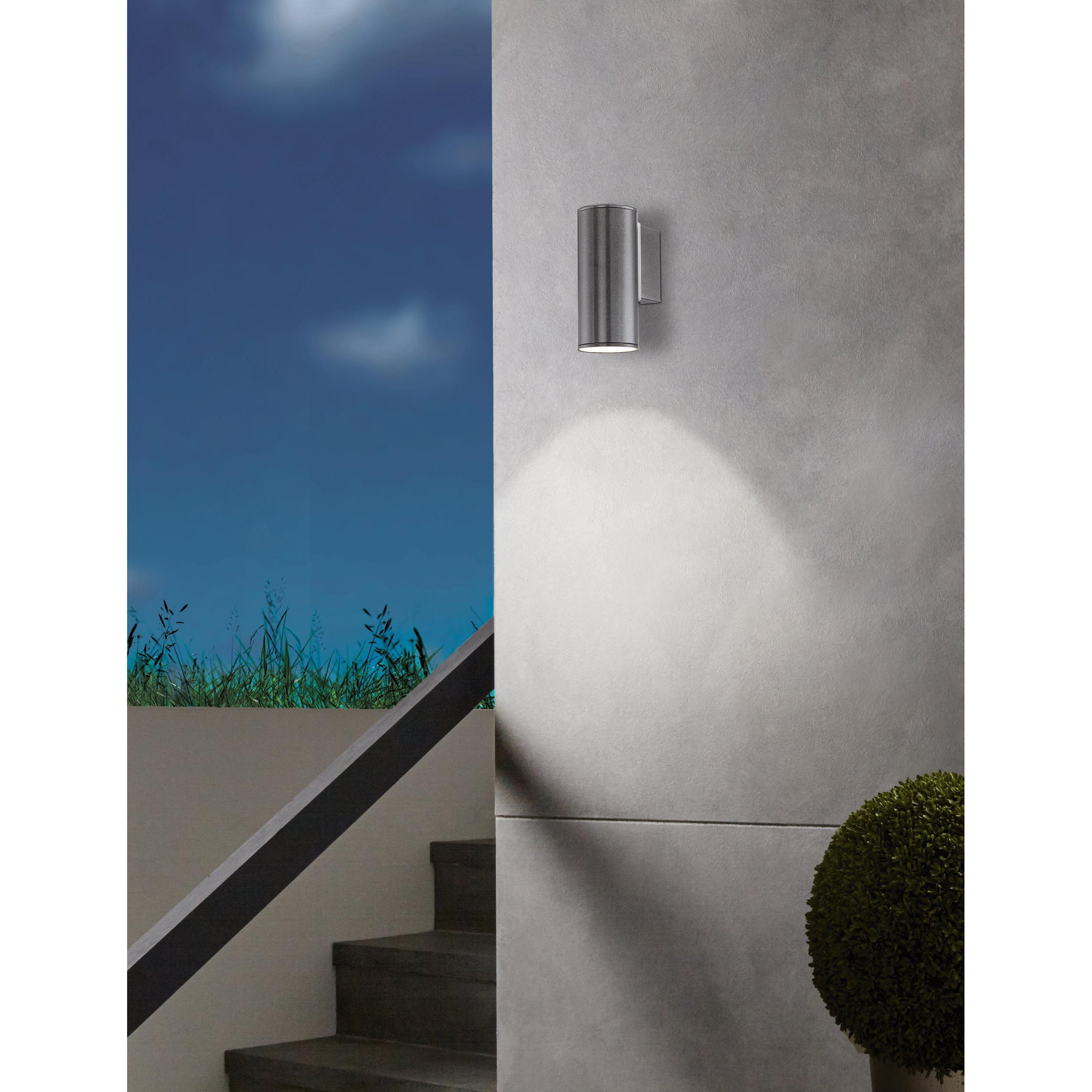 Applique extérieure RIGA anthracite H15cm