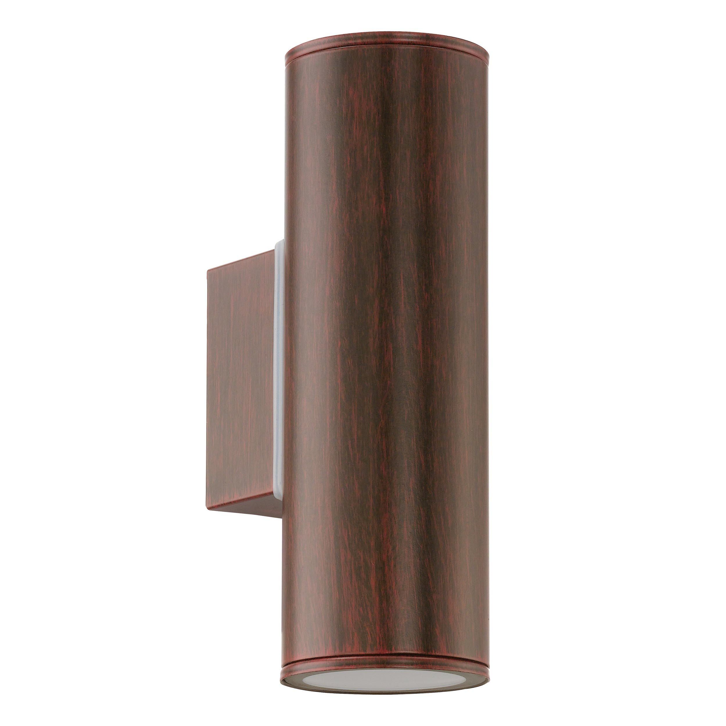 Applique extérieure RIGA marron H20cm