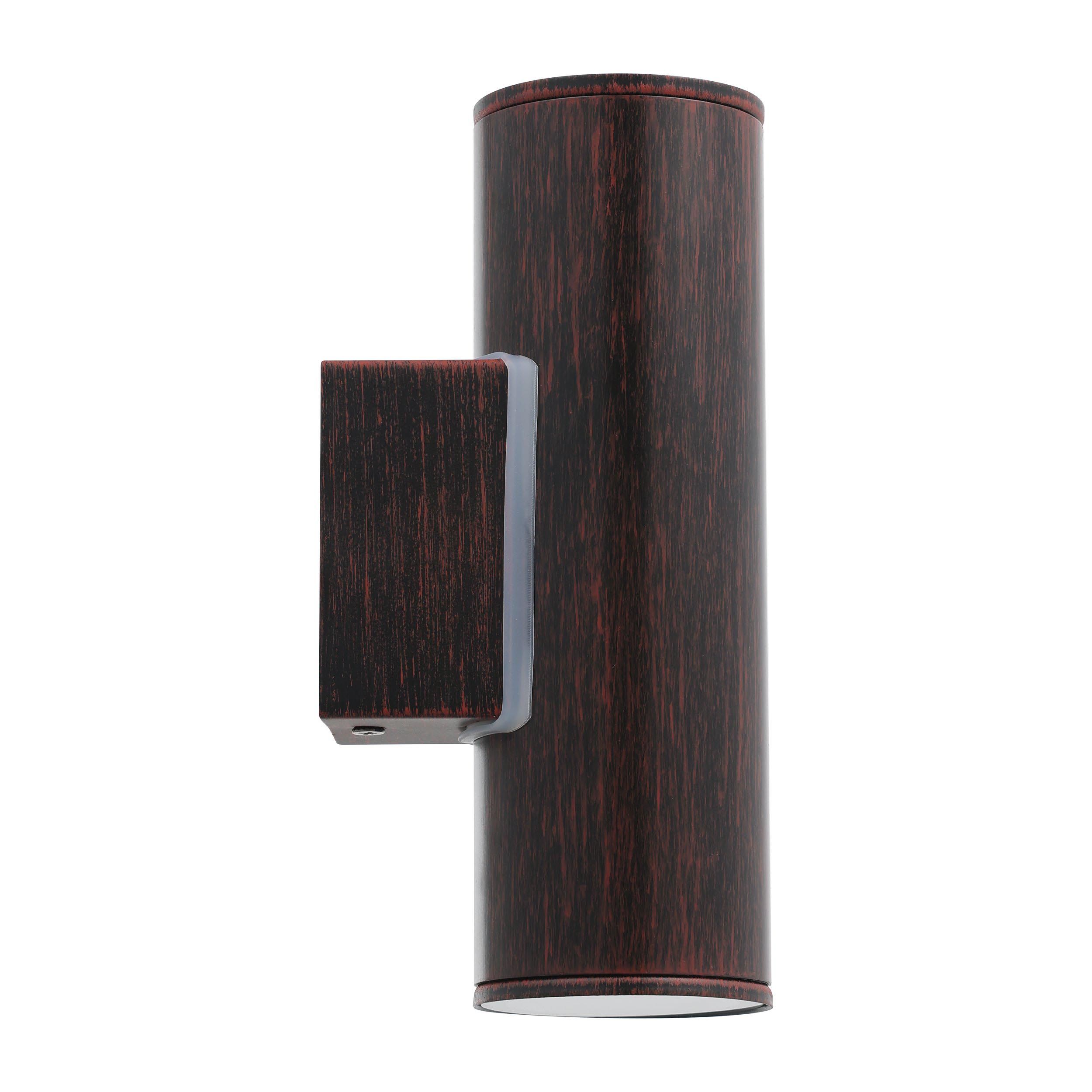 Applique extérieure RIGA marron H20cm