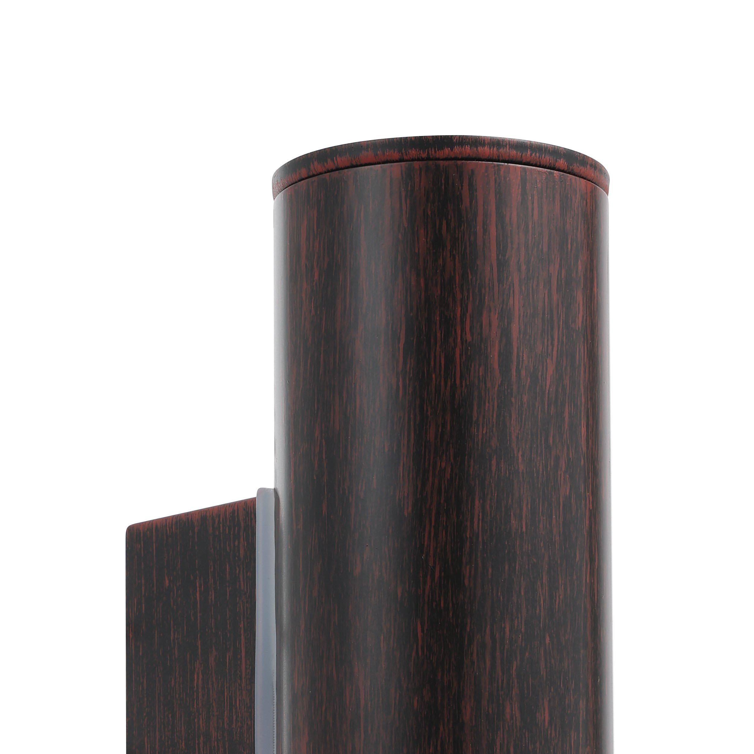 Applique extérieure RIGA marron H20cm