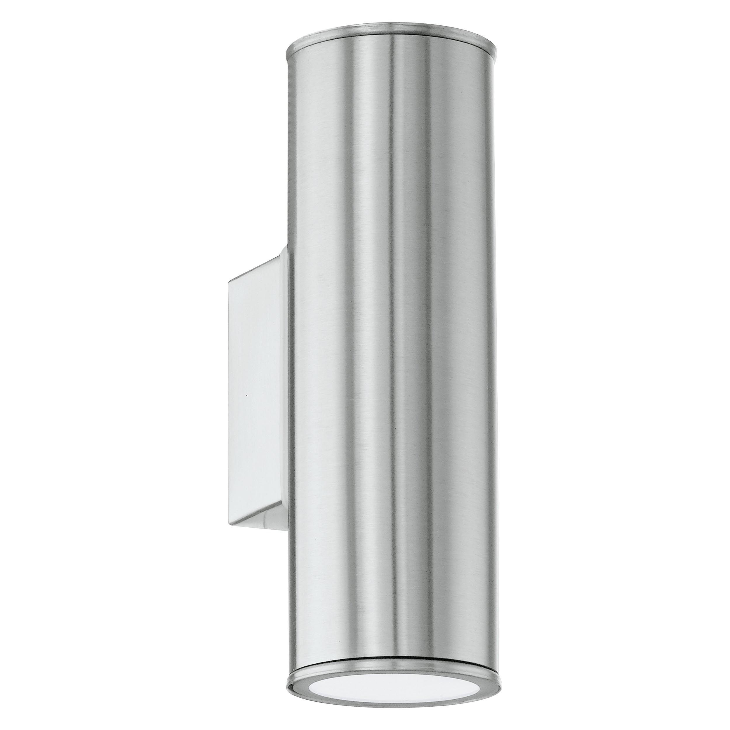 Applique extérieure RIGA nickel H20cm