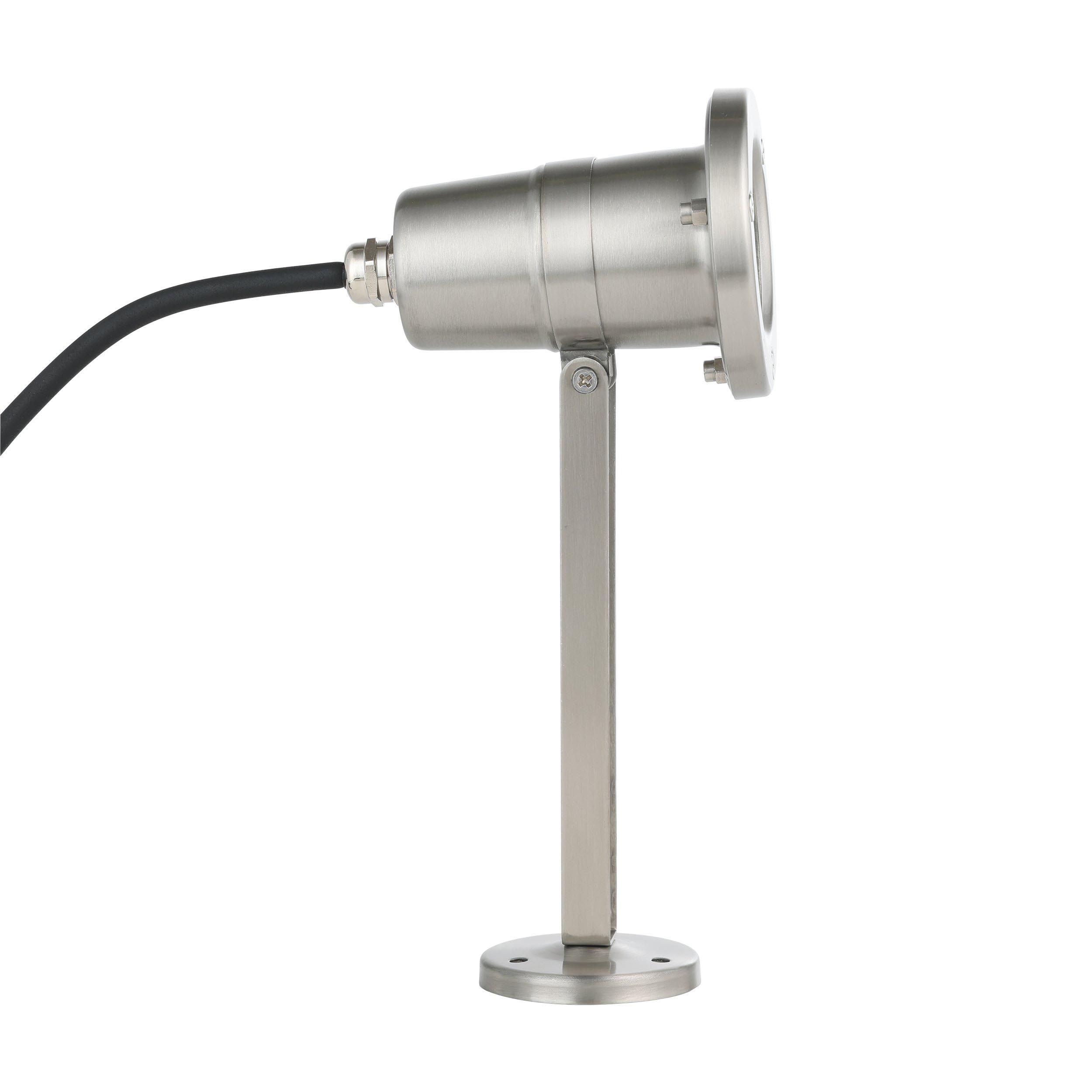 Luminaire à piquer extérieure NEMA nickel H24cm