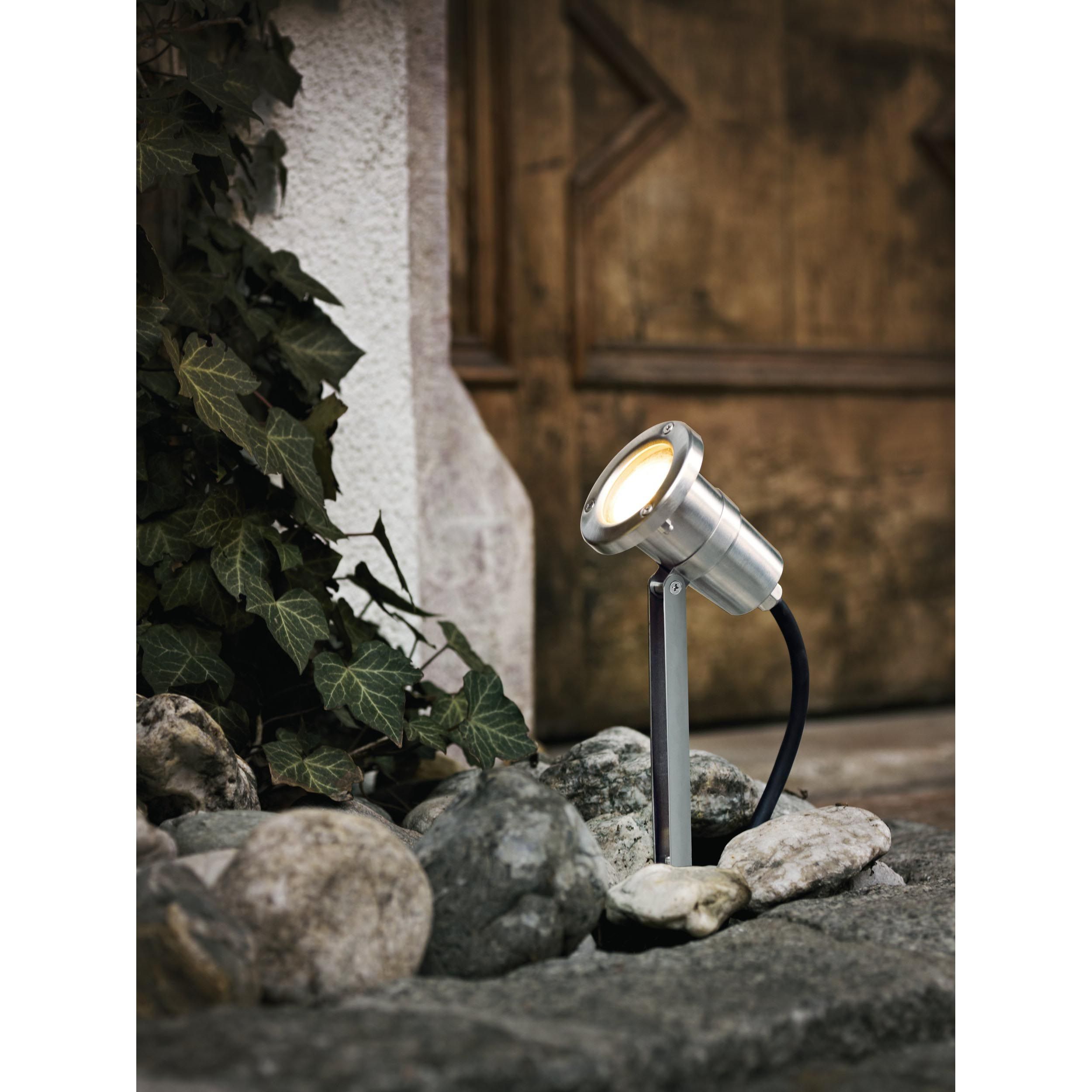 Luminaire à piquer extérieure NEMA nickel H24cm