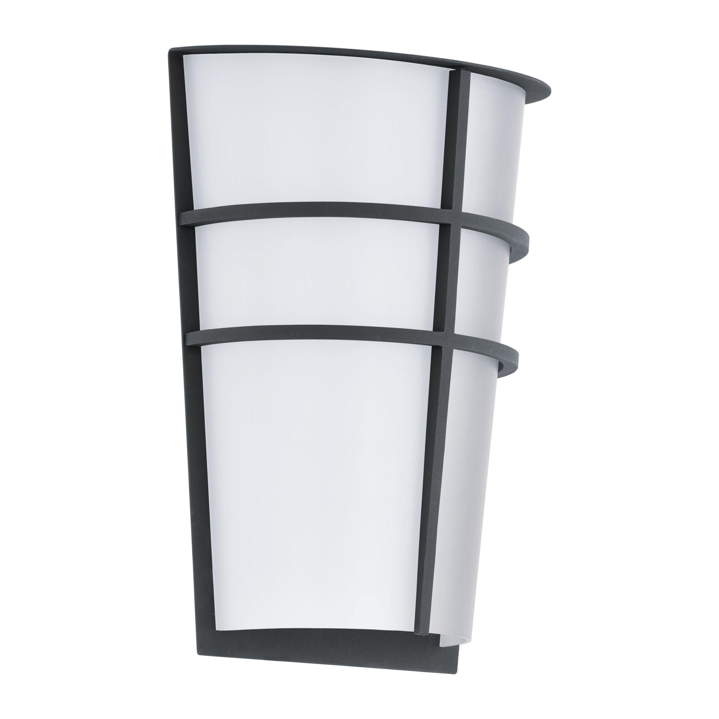 Applique extérieure LED BREGANZO anthracite H25cm