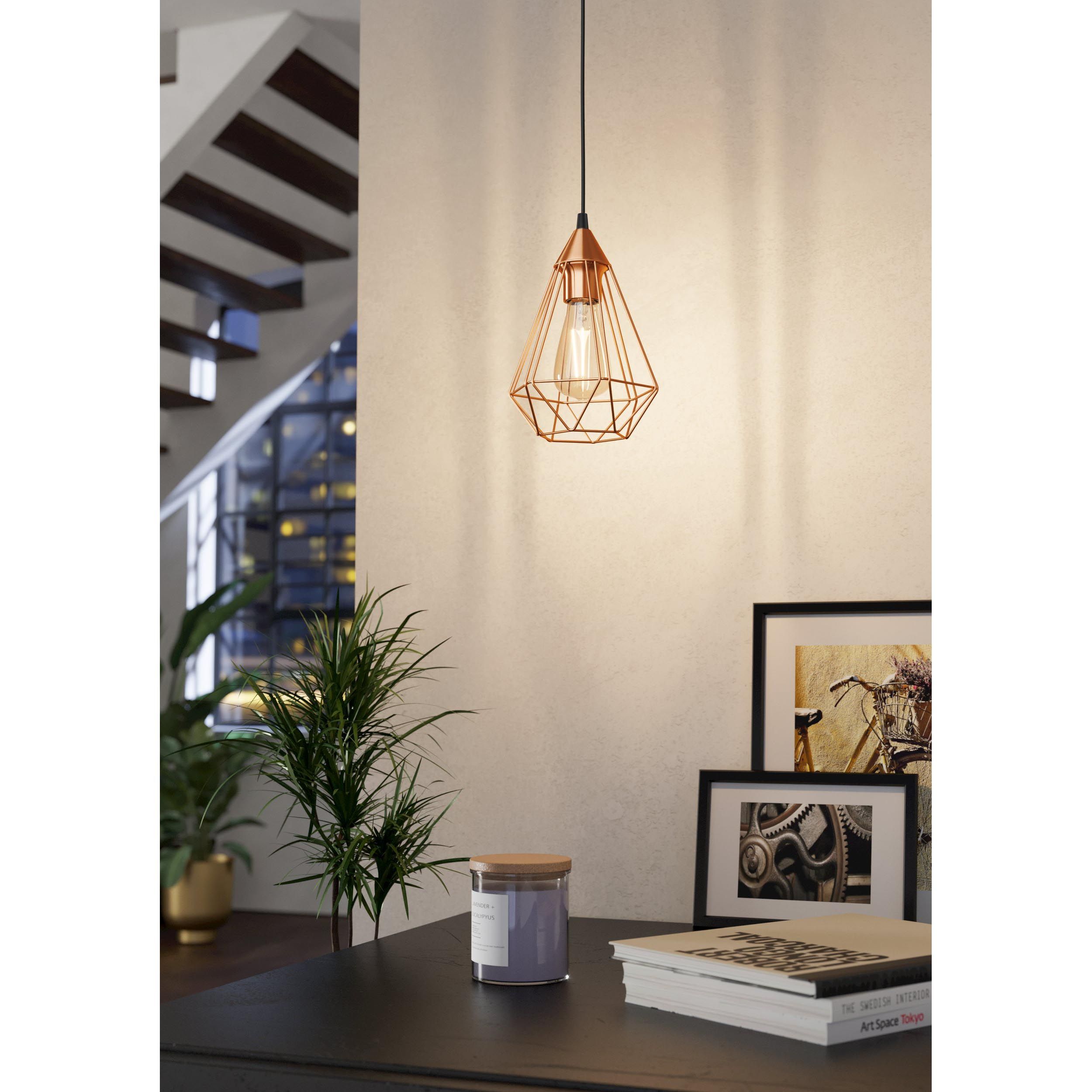 Suspension TARBES cuivre Ø17,5cm