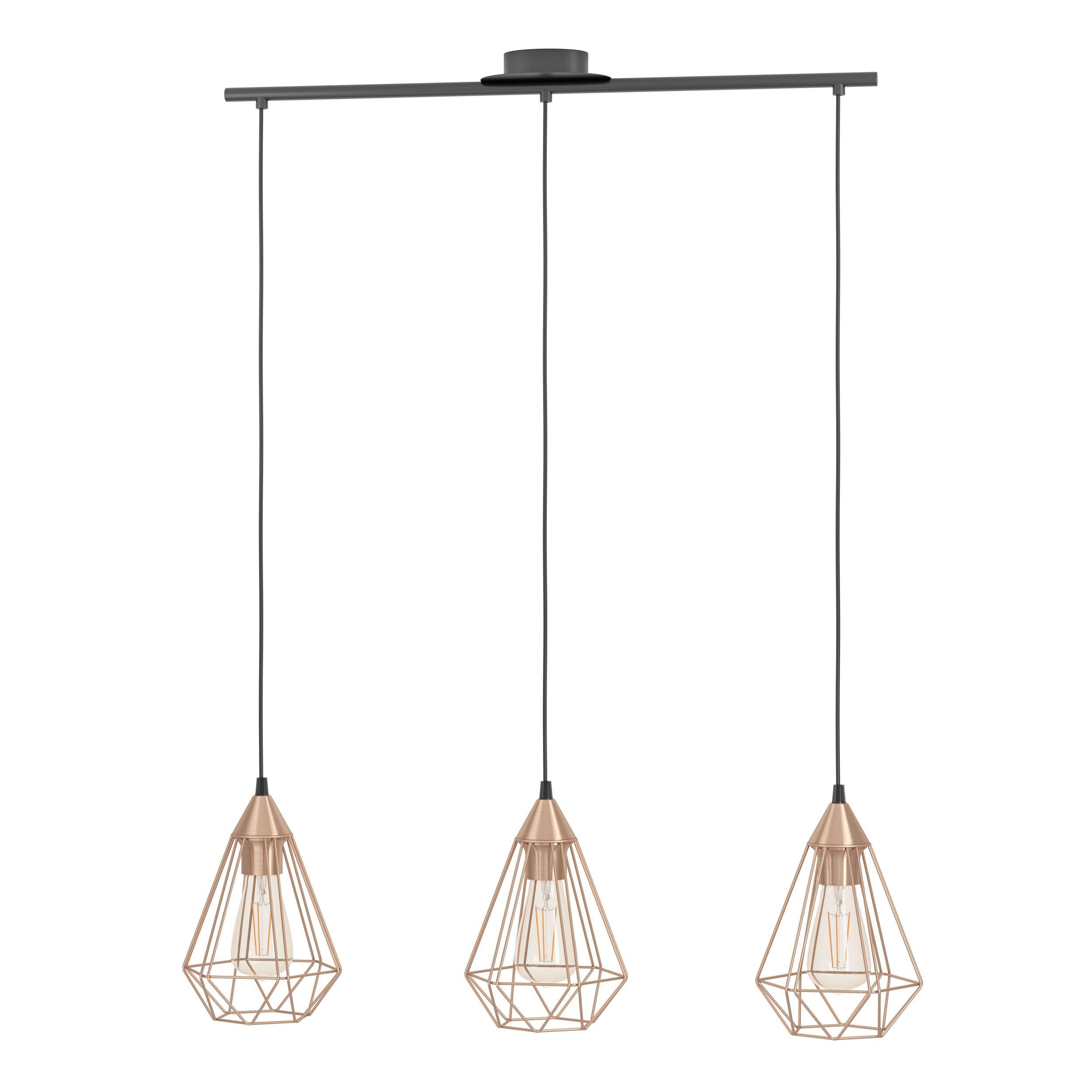 Suspension TARBES cuivre L79cm