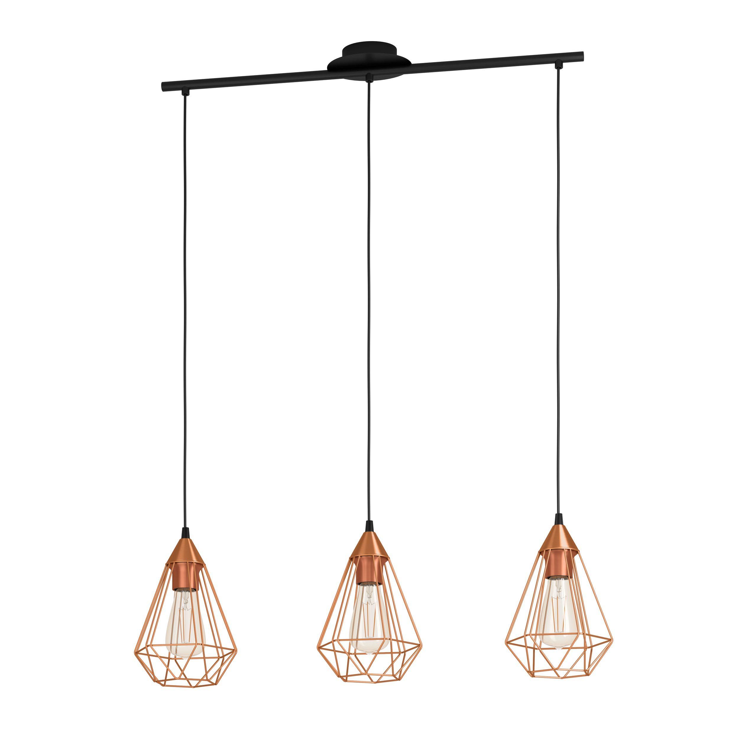 Suspension TARBES cuivre L79cm