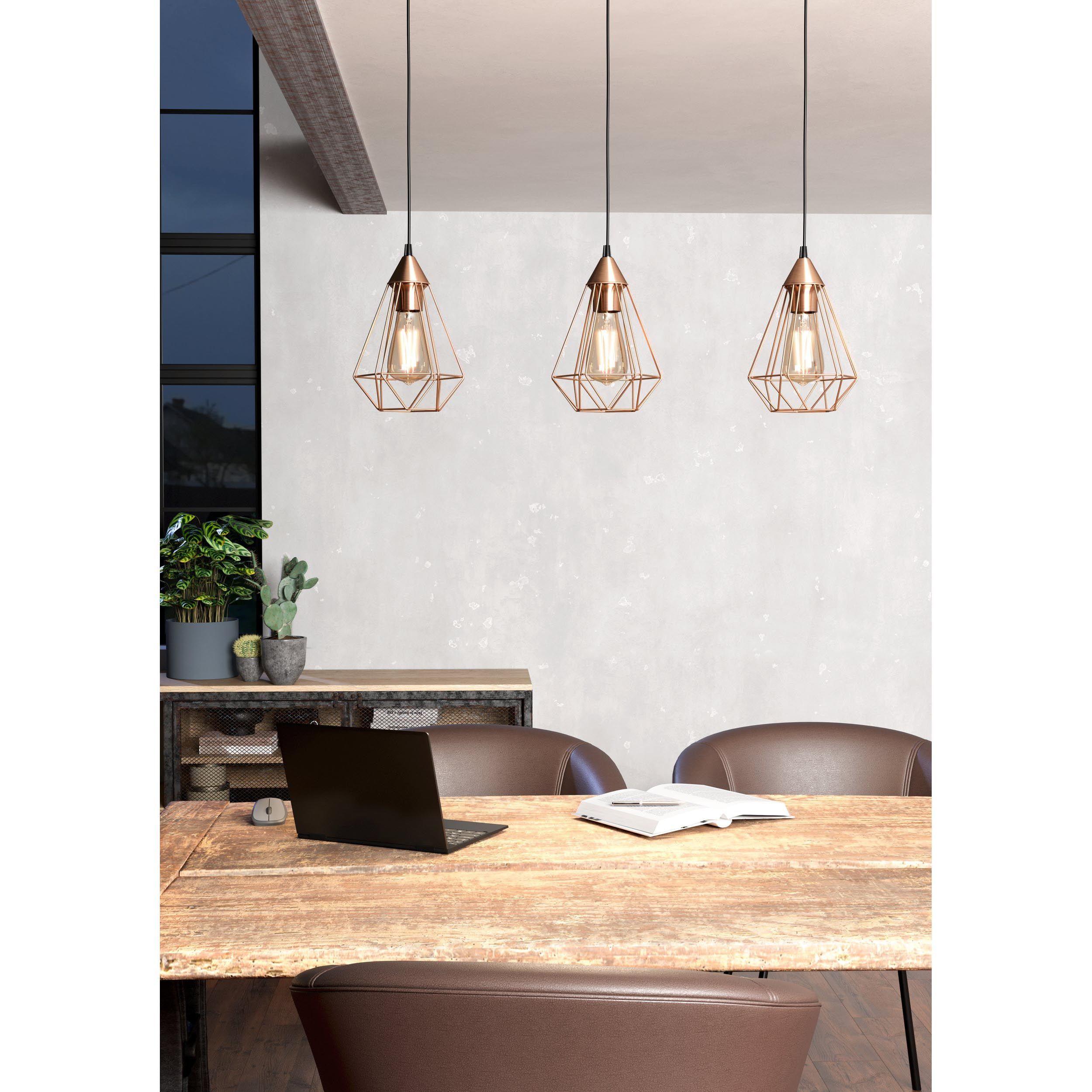 Suspension TARBES cuivre L79cm