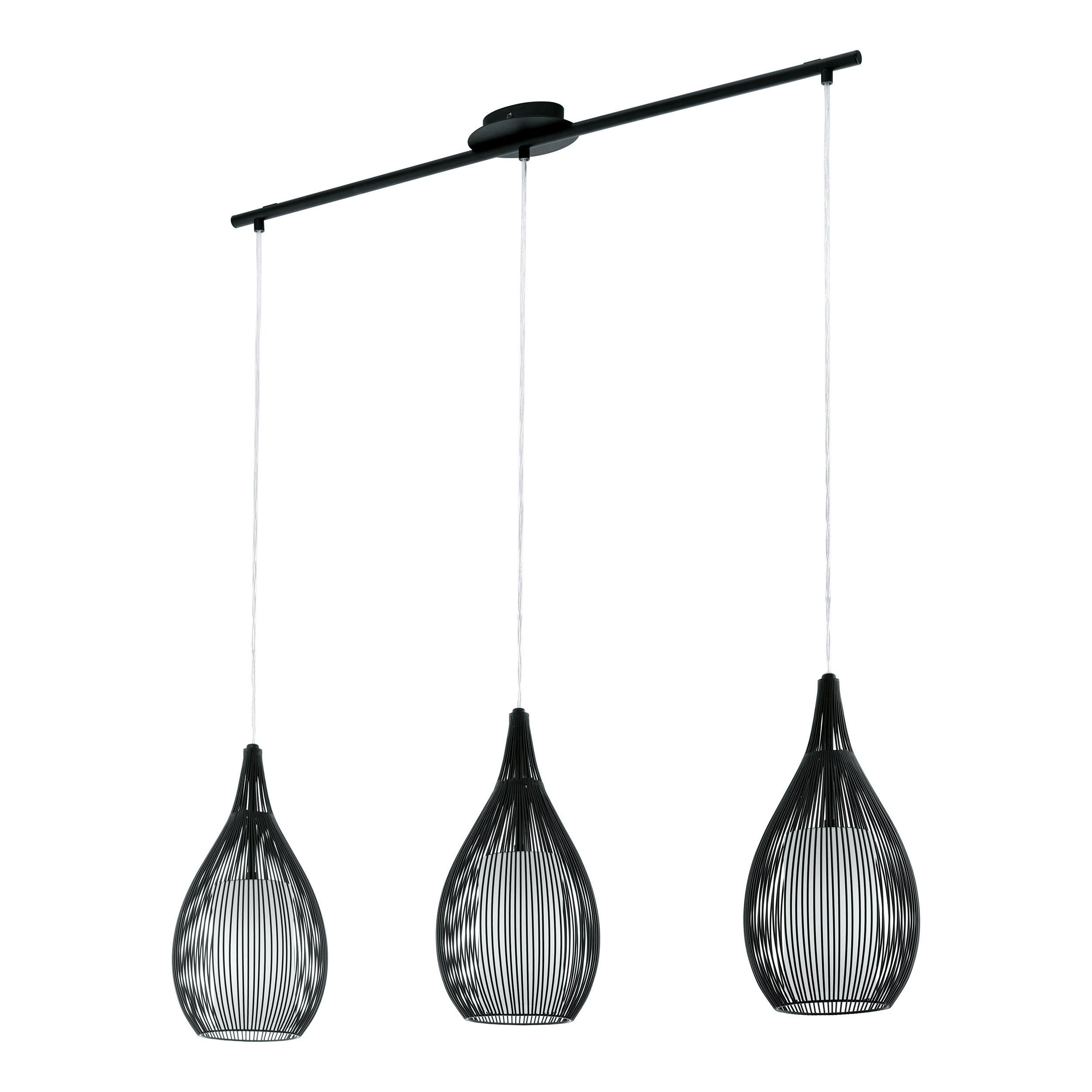 Suspension RAZONI noir L99cm