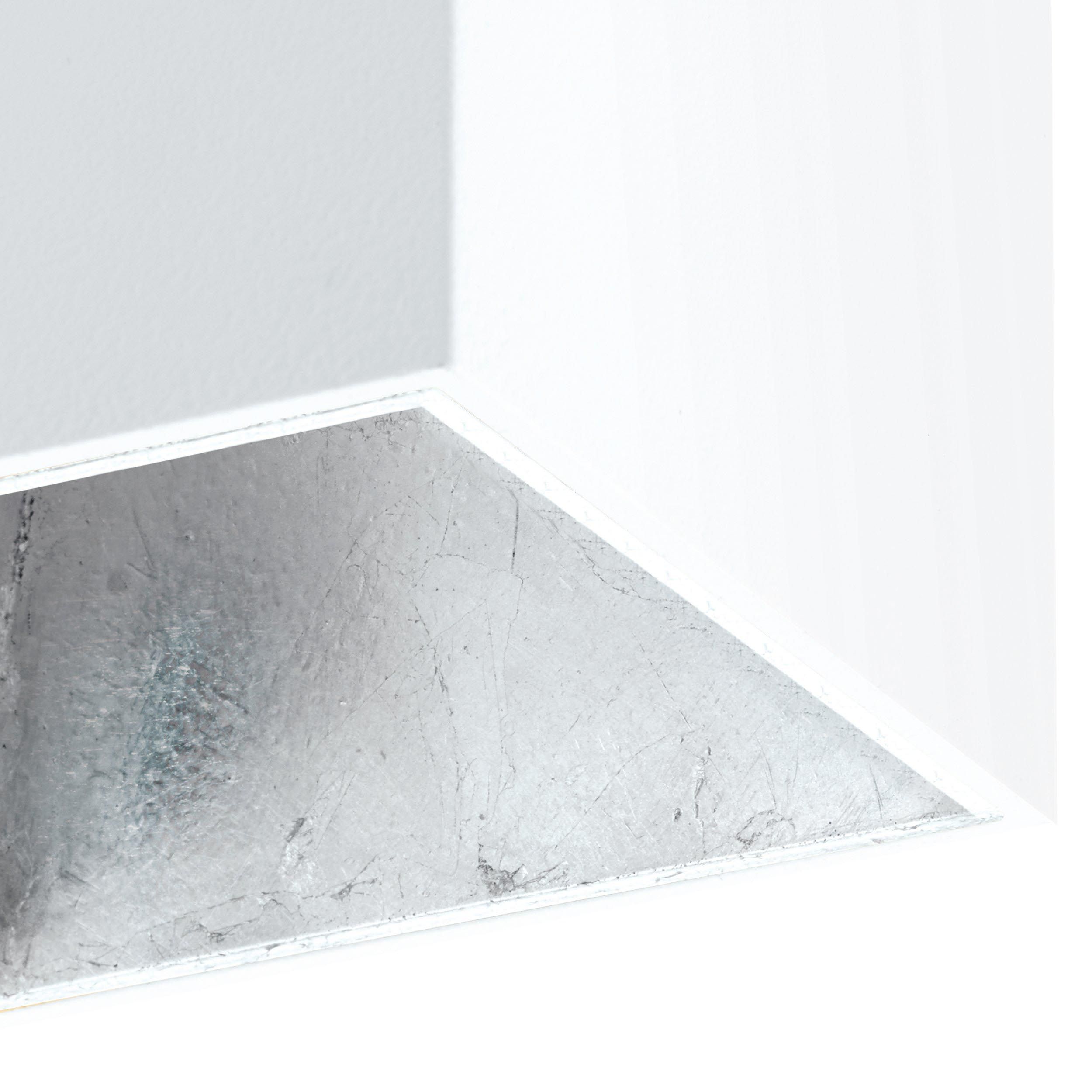 Plafonnier LED POLASSO blanc H12cm