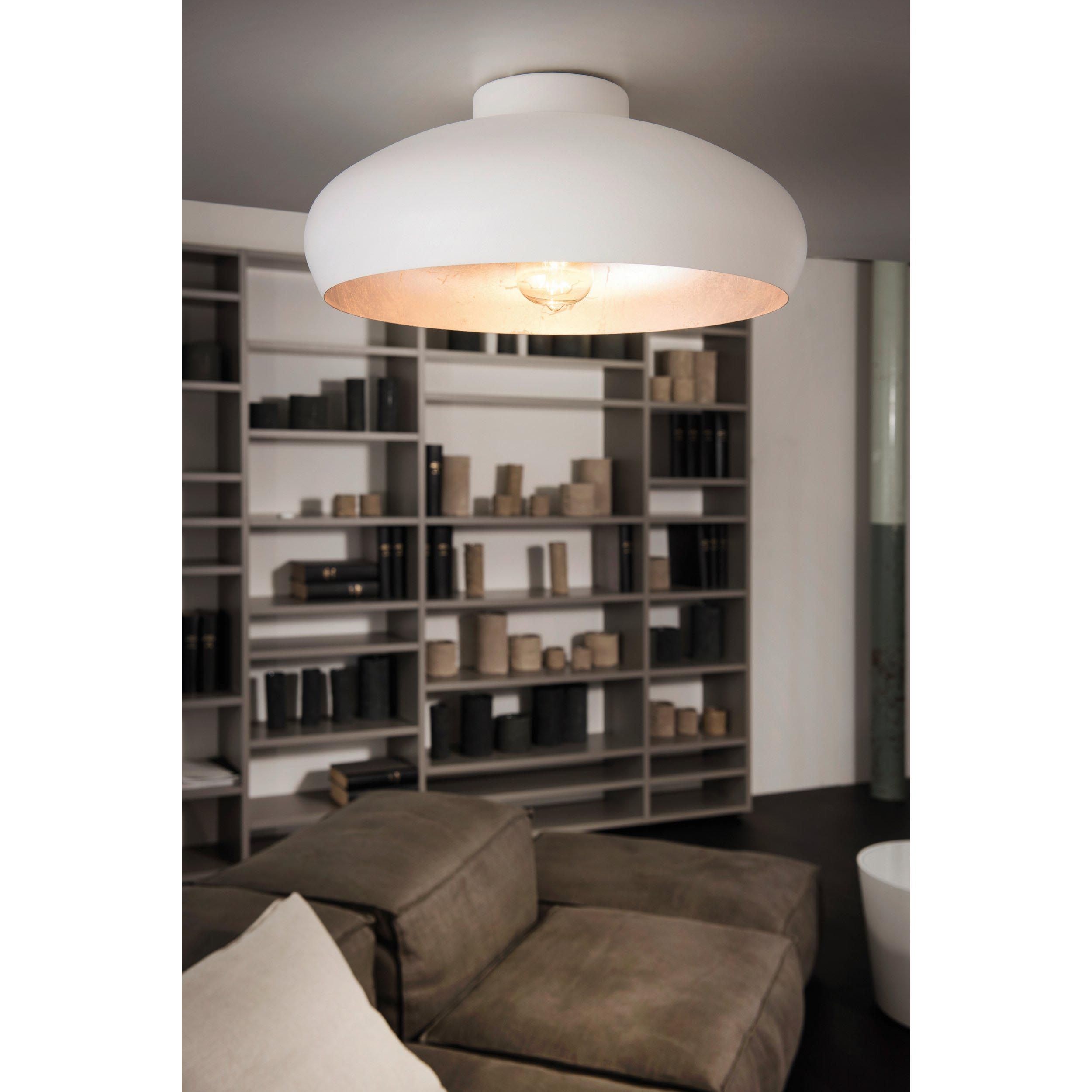 Plafonnier MOGANO noir/cuivre Ø40cm
