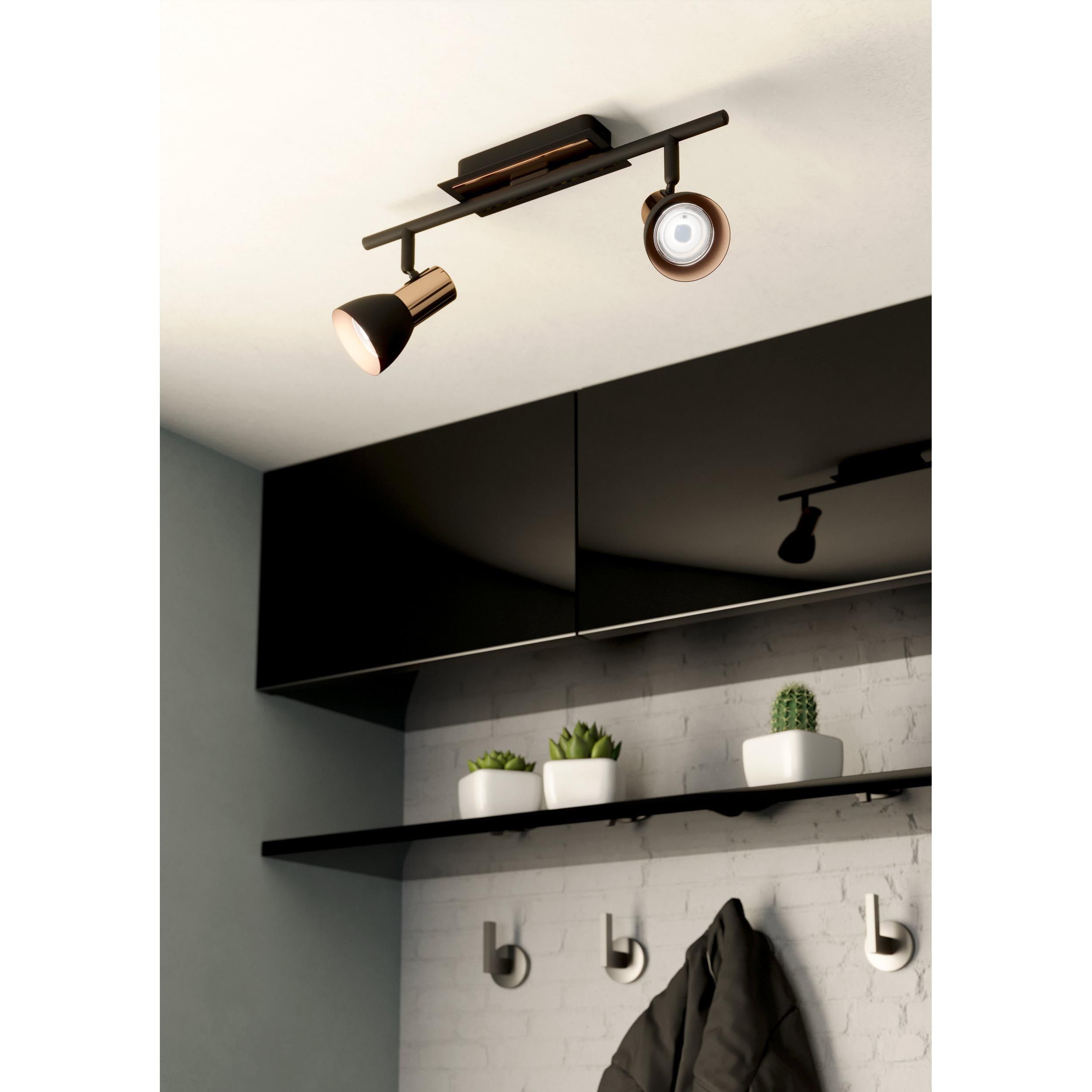 Réglette BARNHAM noir L39,5cm