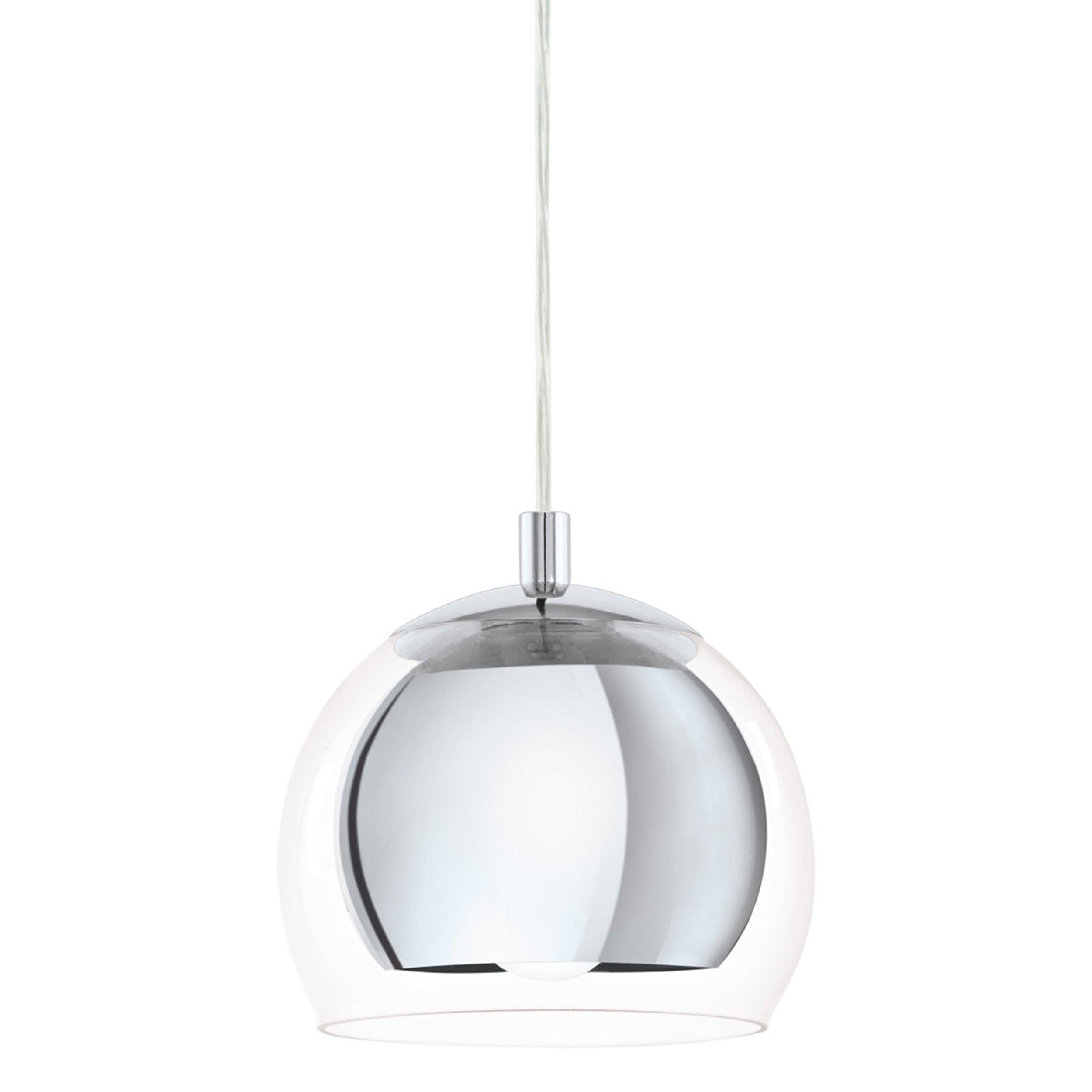 Suspension ROCAMAR argenté Ø19cm