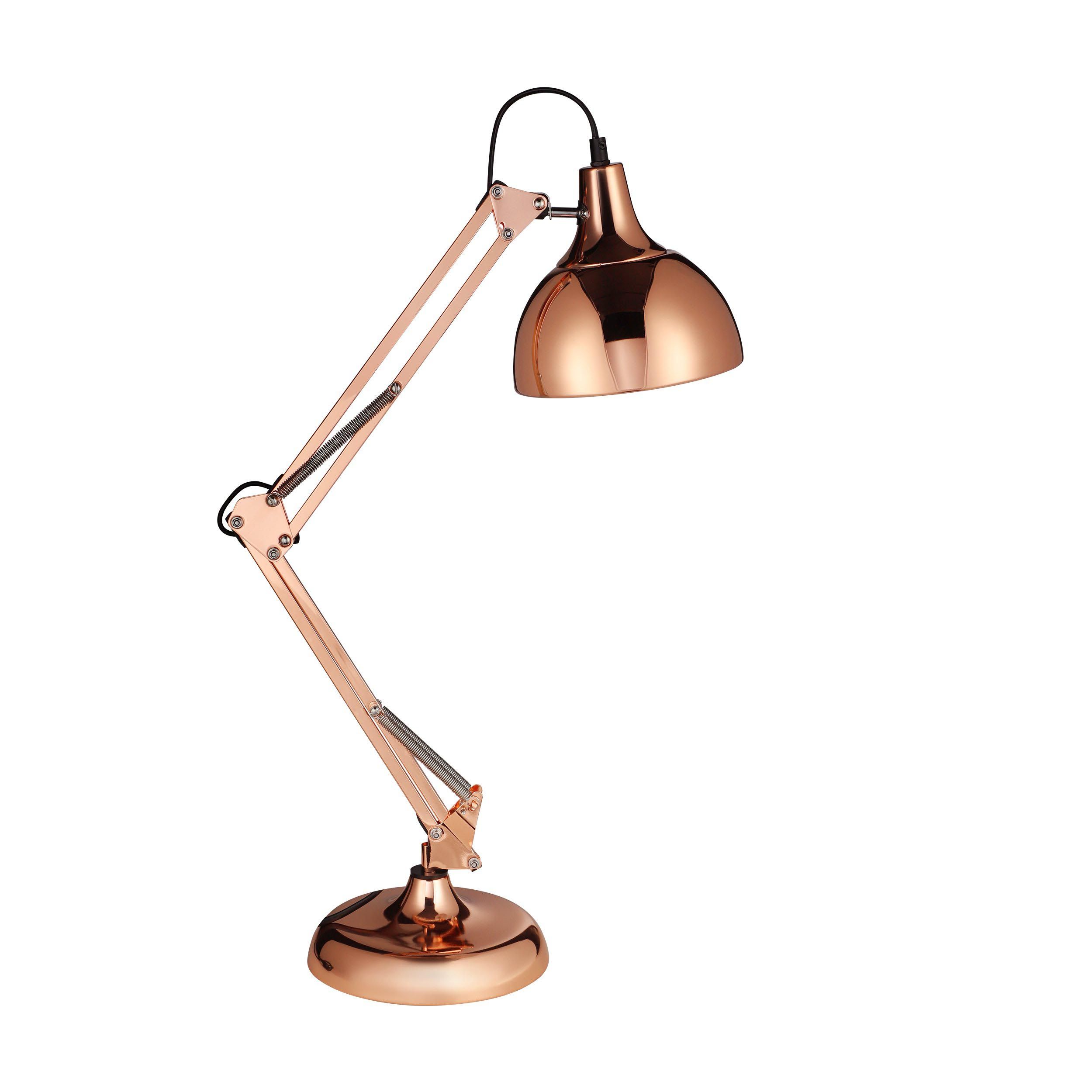 Lampadaire BORGILLO cuivre H190m
