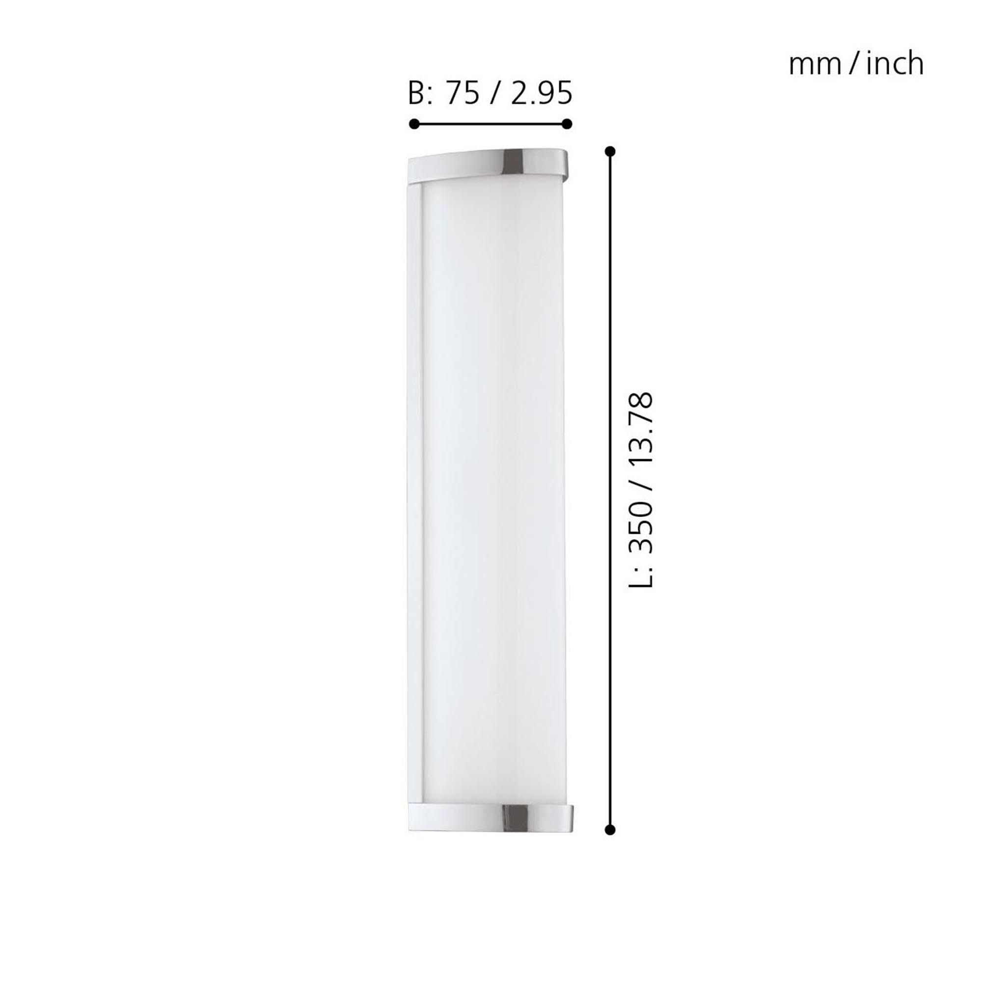 Plafonnier LED GITA 2 argenté L35cm