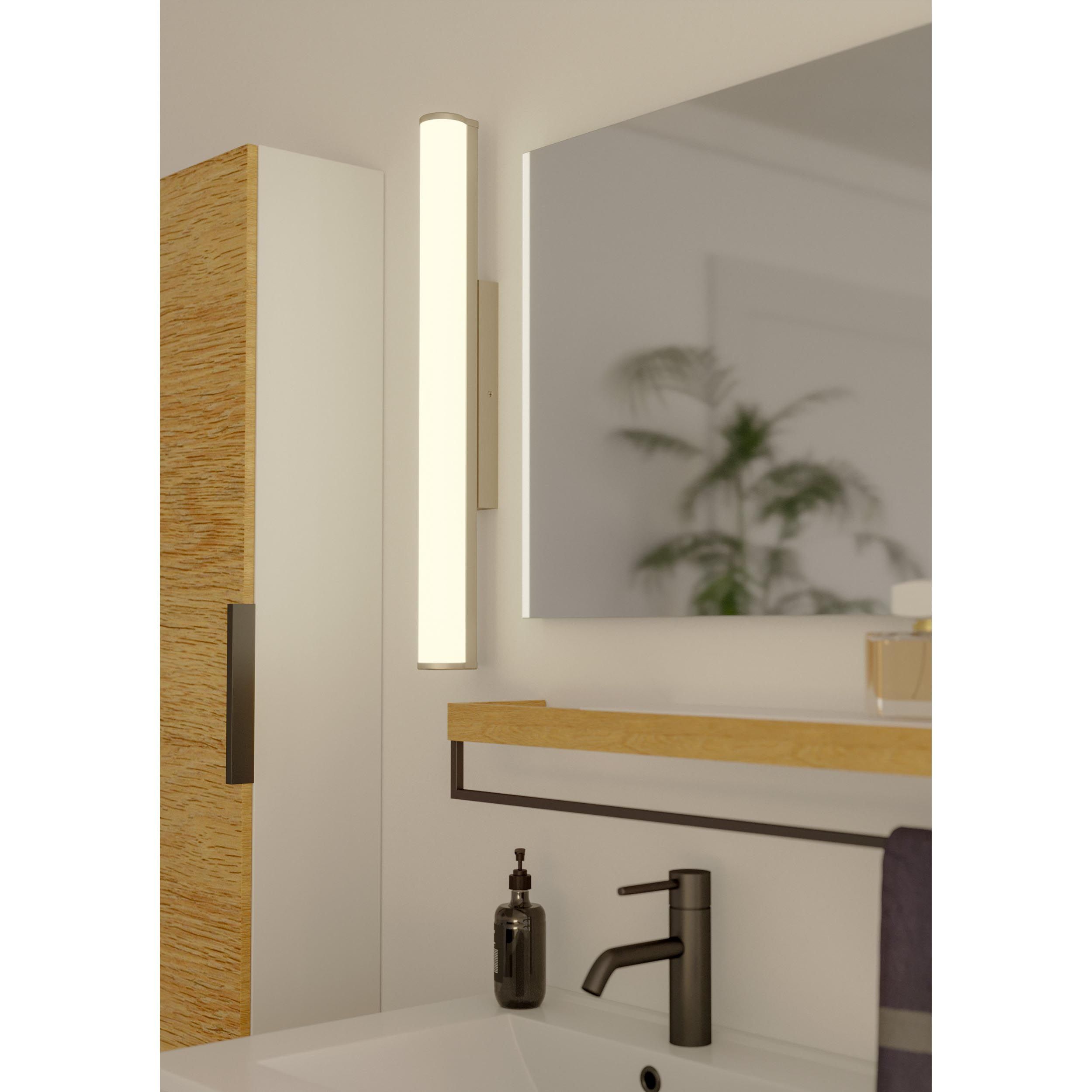 Applique LED CALNOVA nickel mat L60cm