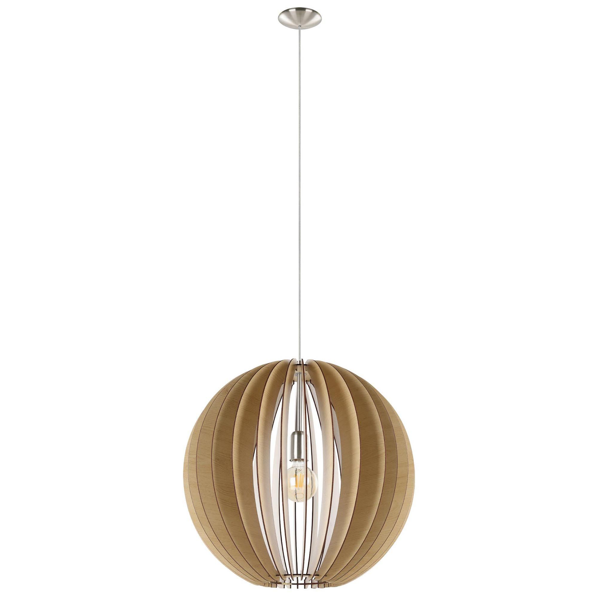 Suspenion MOGANO bois/naturel Ø50cm