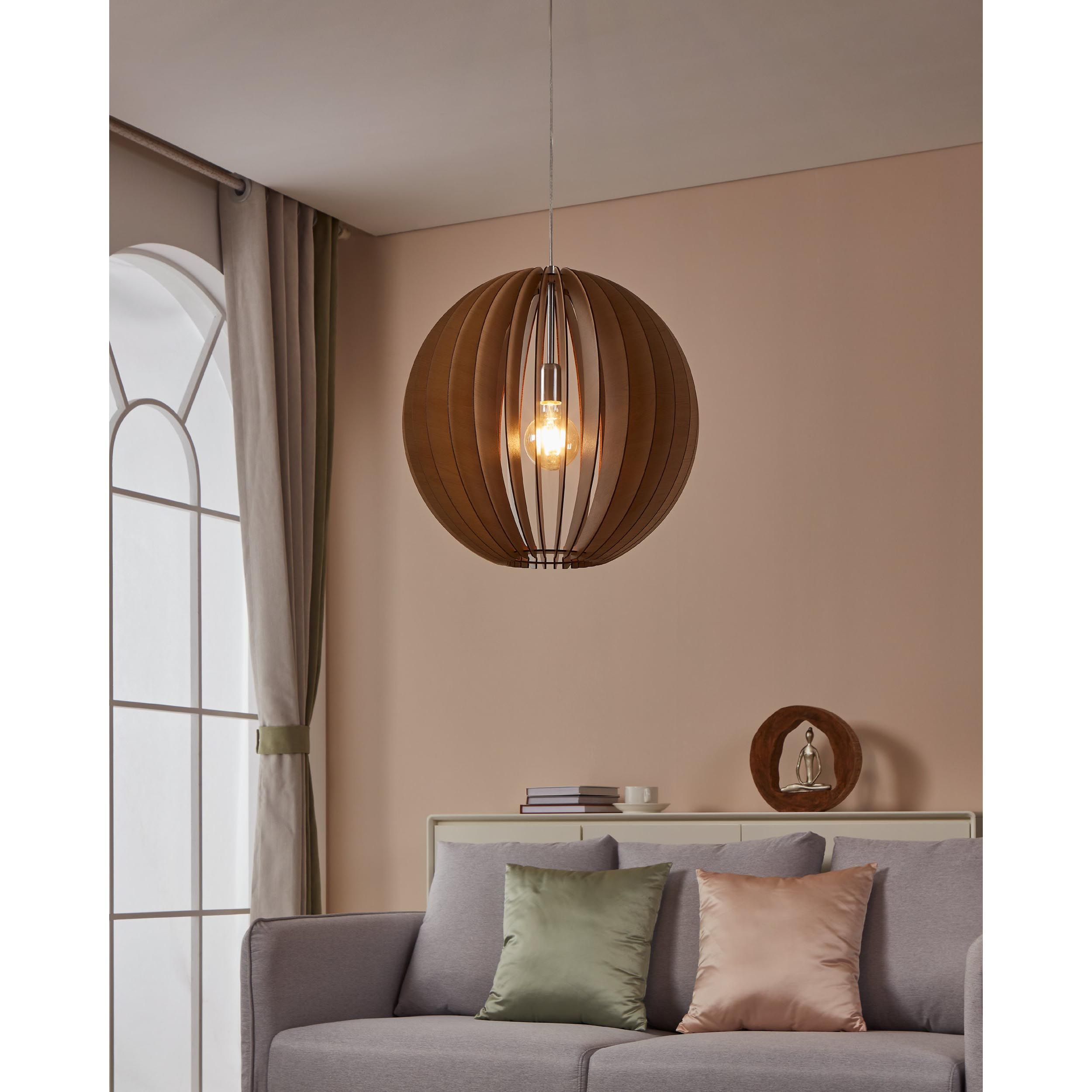 Suspenion MOGANO bois/naturel Ø50cm