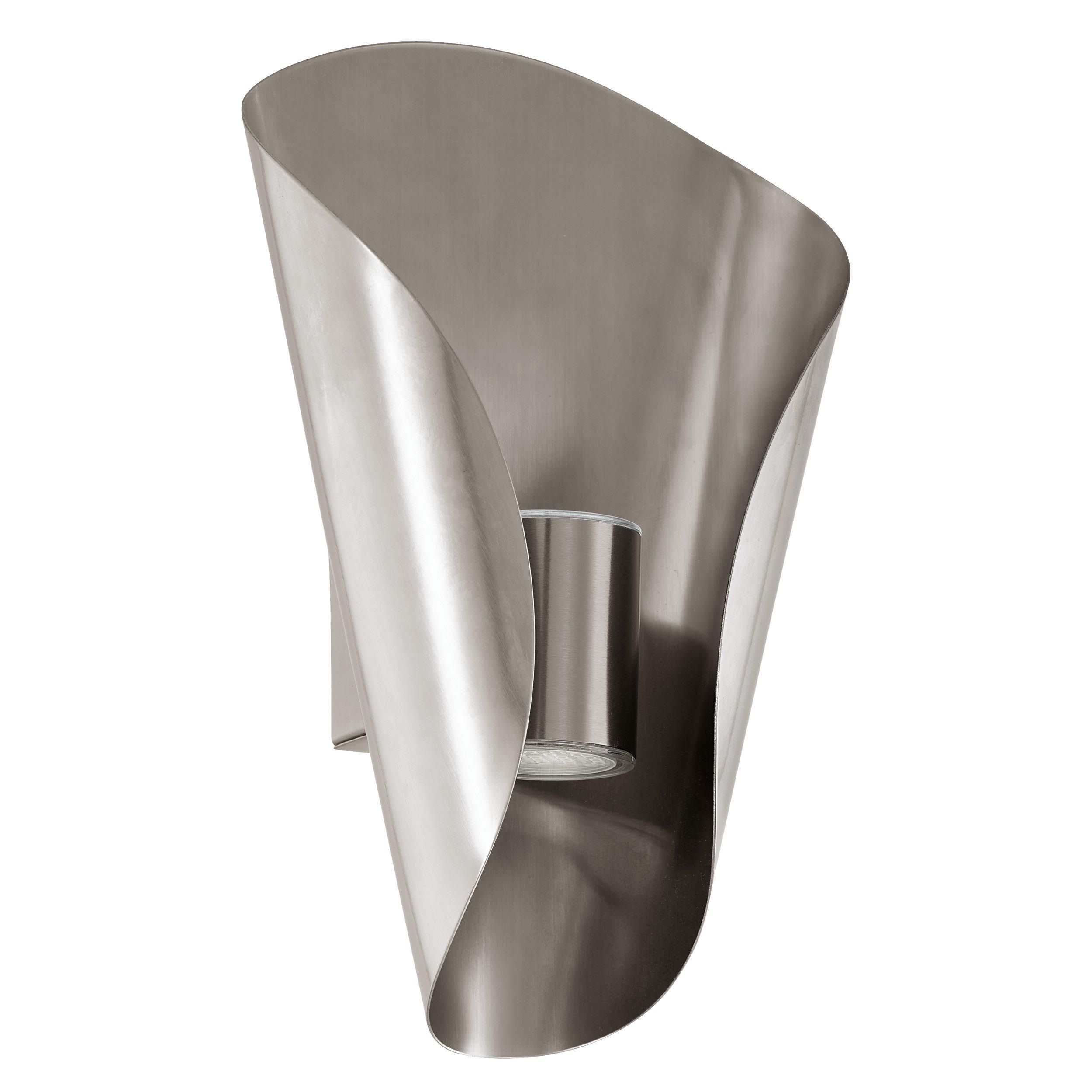 Applique extérieure LED BOSARO gris H27cm