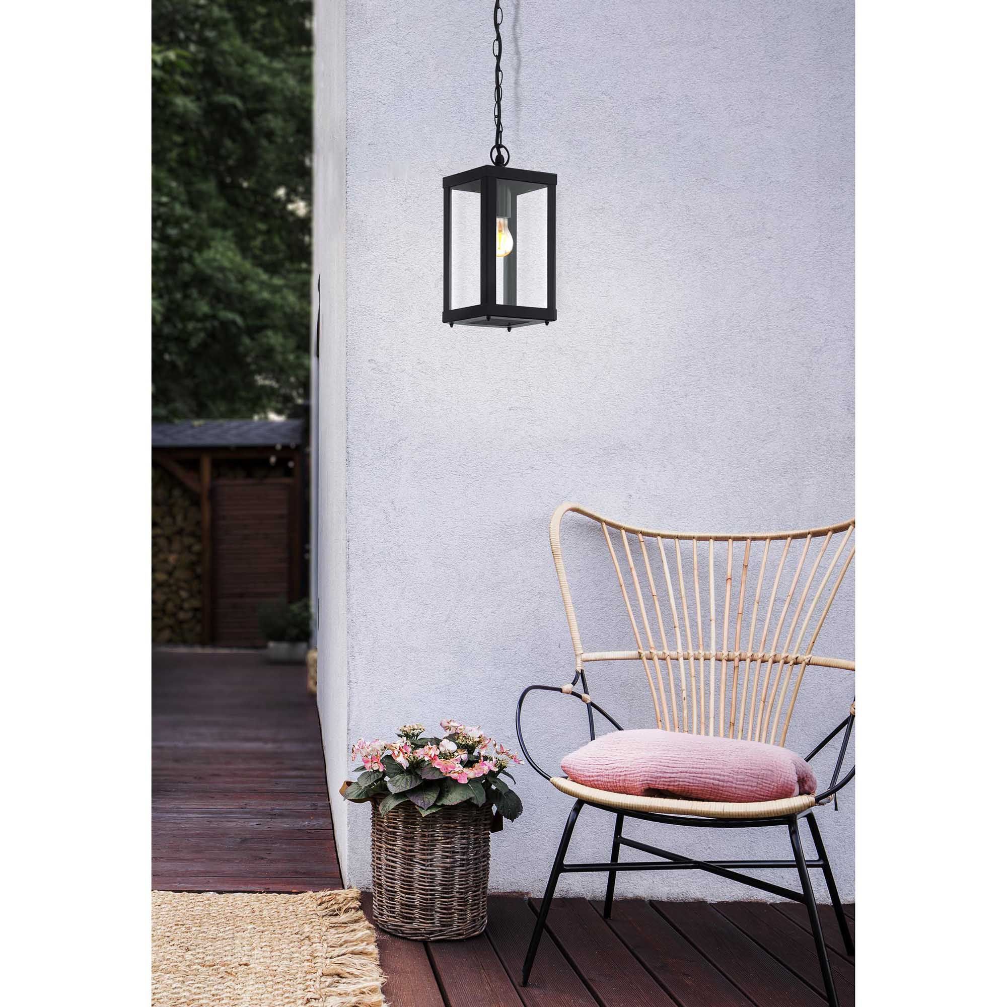 Suspension extérieure ALAMONTE noir H113cm