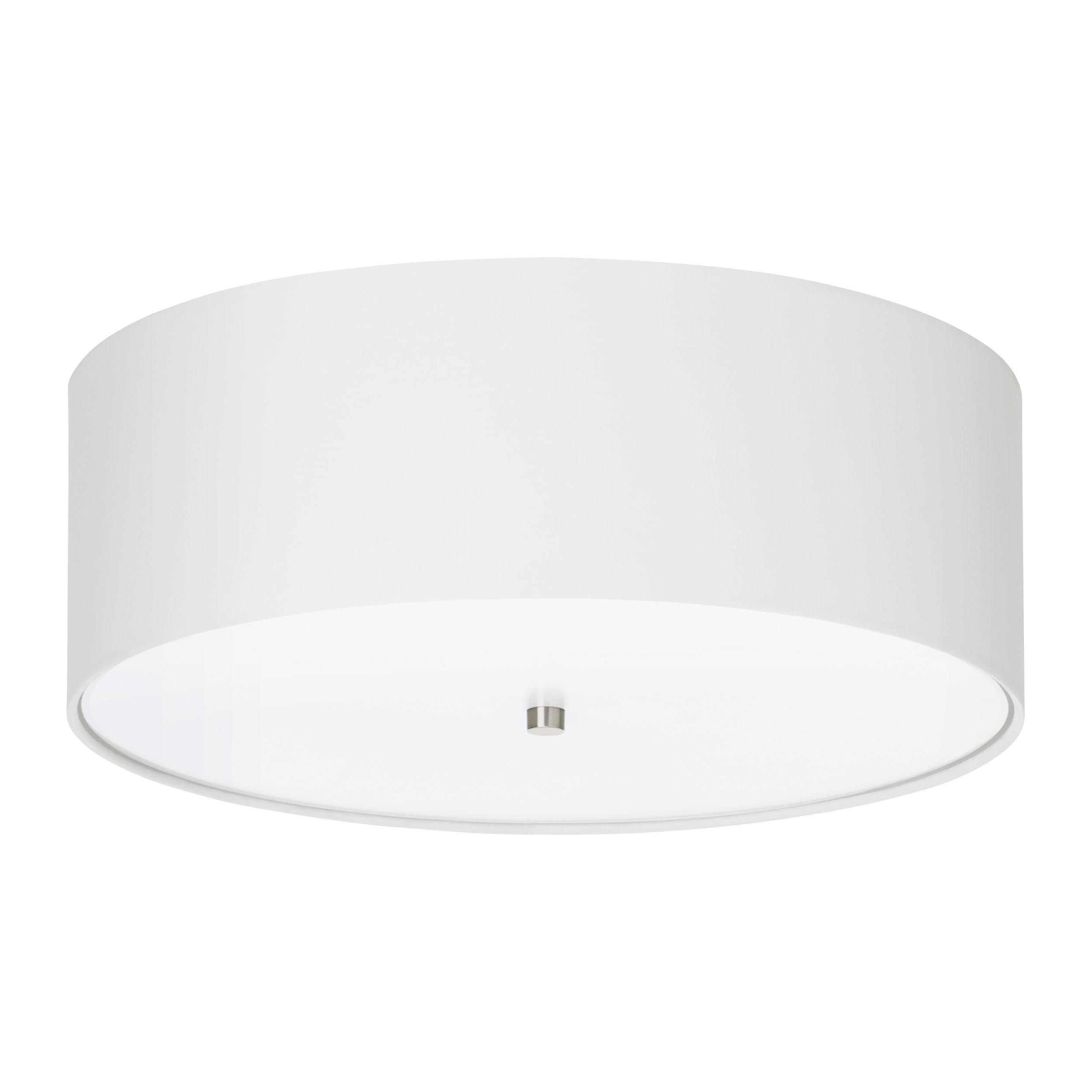Plafonnier PASTERI blanc Ø47,5cm
