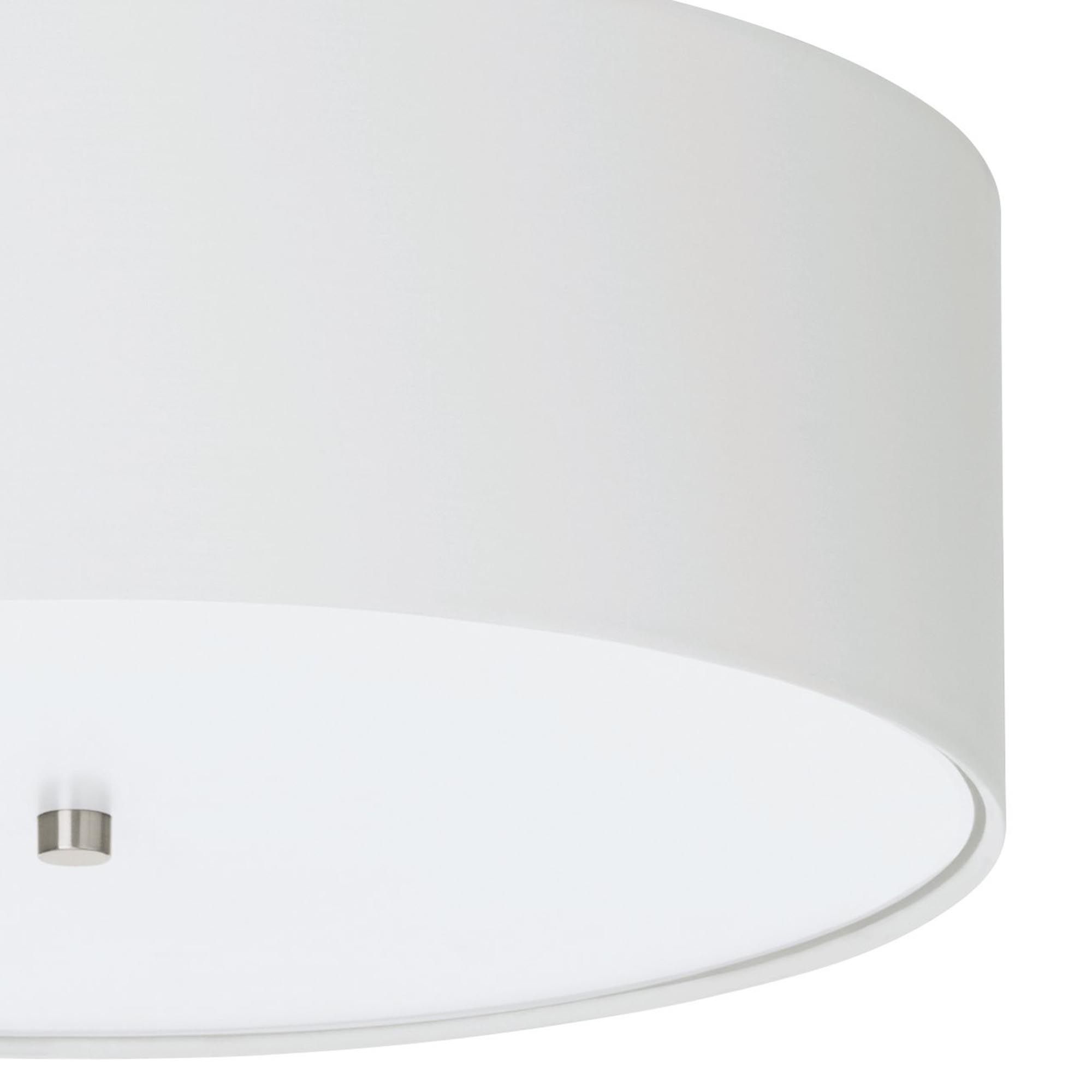Plafonnier PASTERI blanc Ø47,5cm