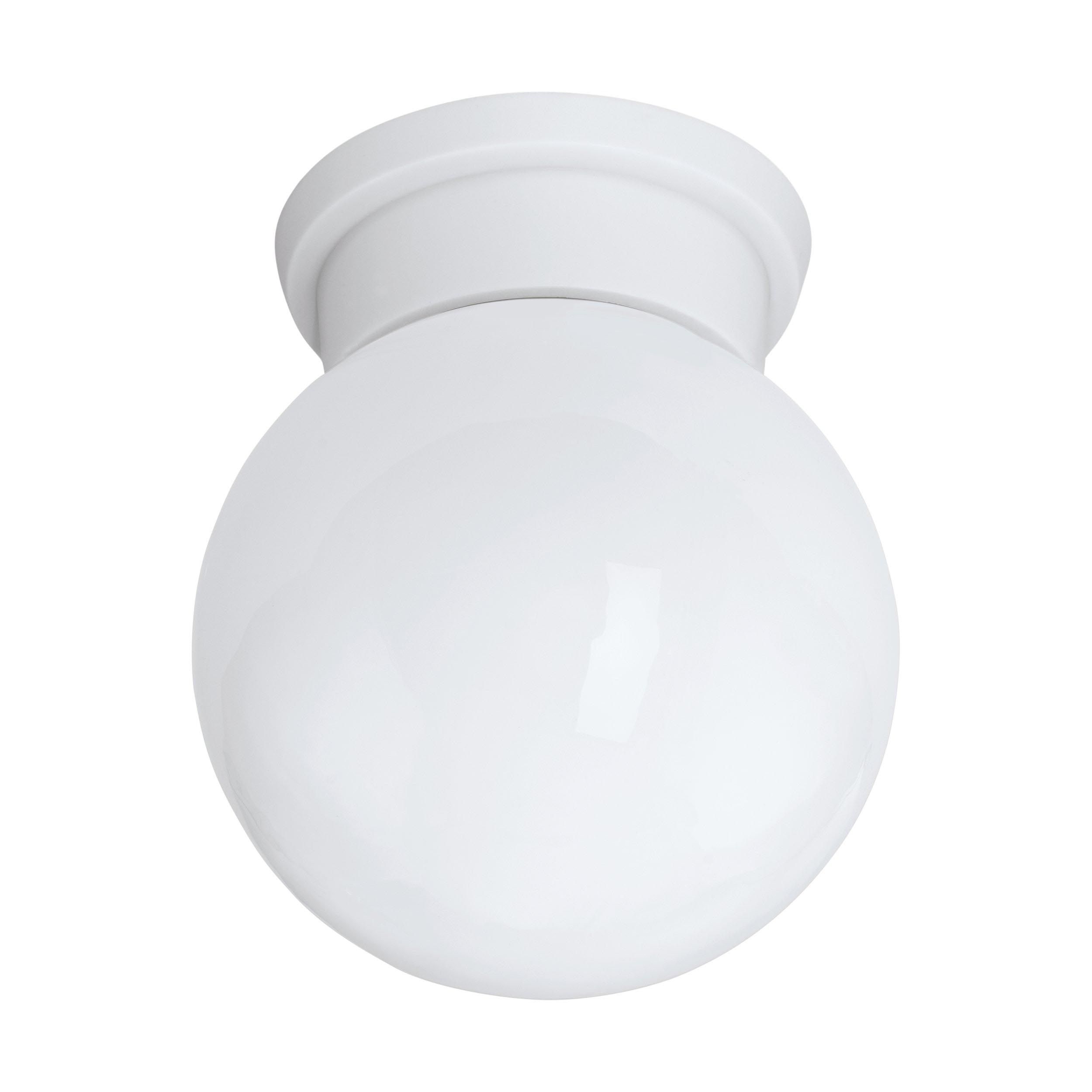 Plafonnier DURELO blanc Ø16cm