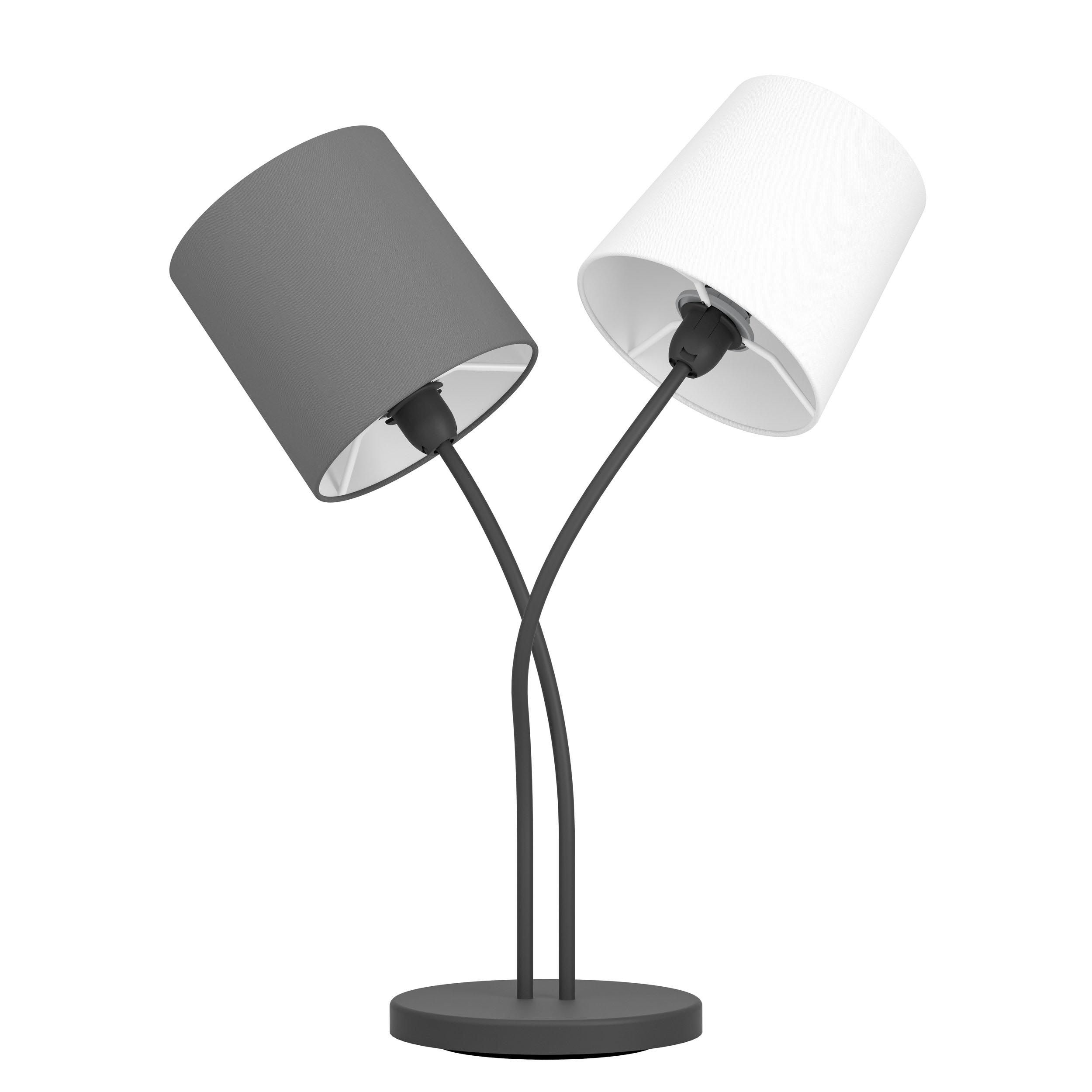Lampe à poser ALMEIDA gris H47,5cm