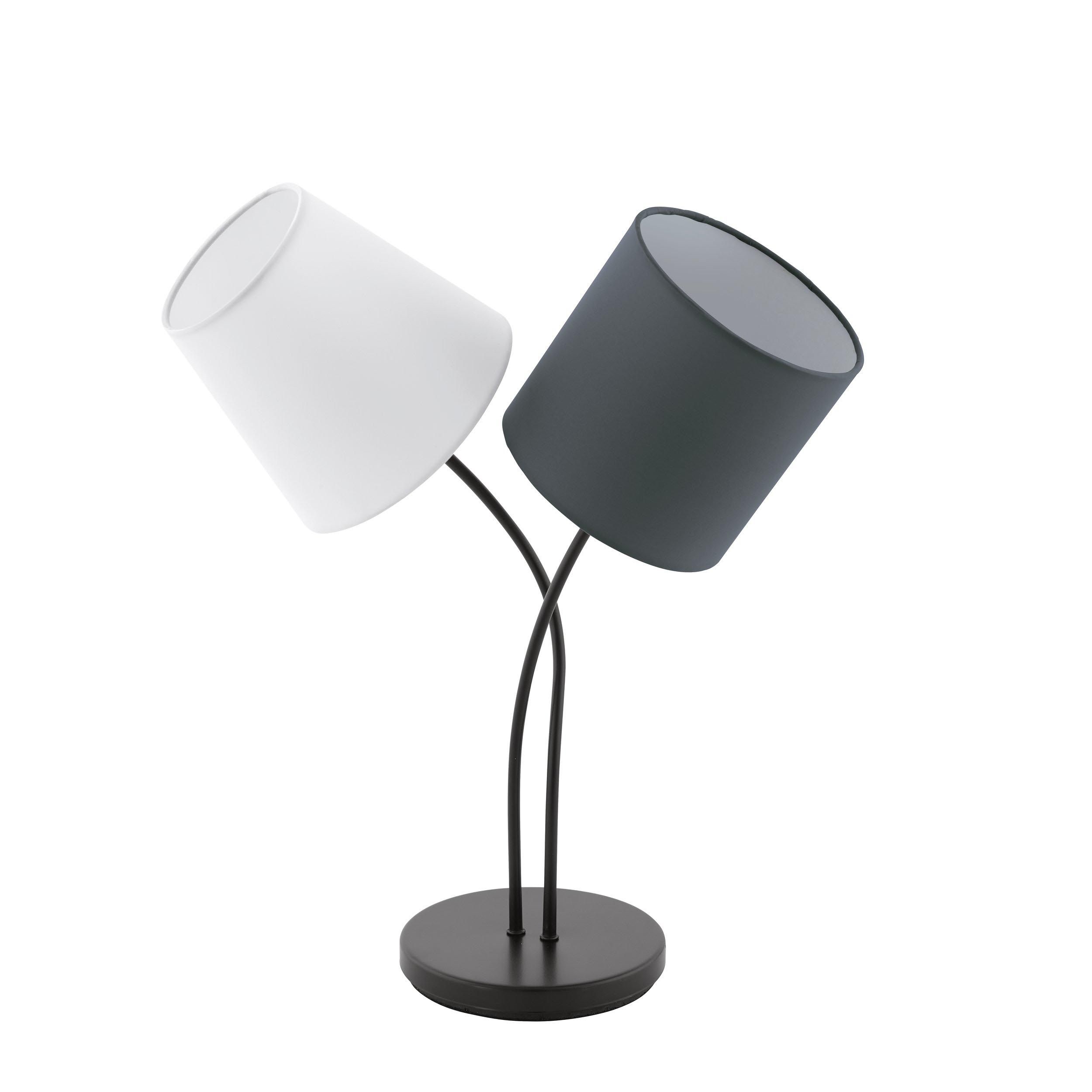 Lampe à poser ALMEIDA gris H47,5cm
