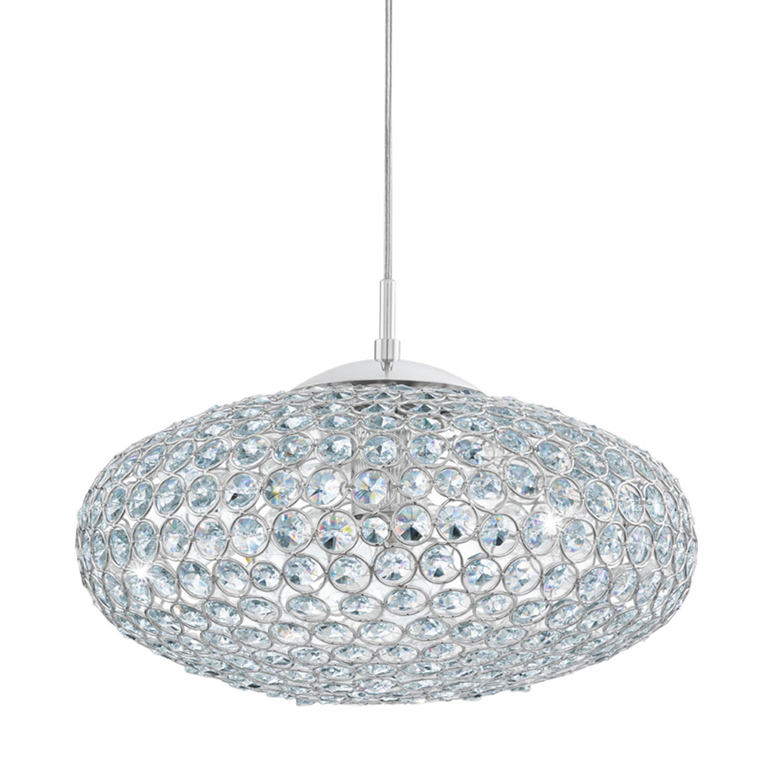 Suspension CLEMENTE transparent Ø35cm