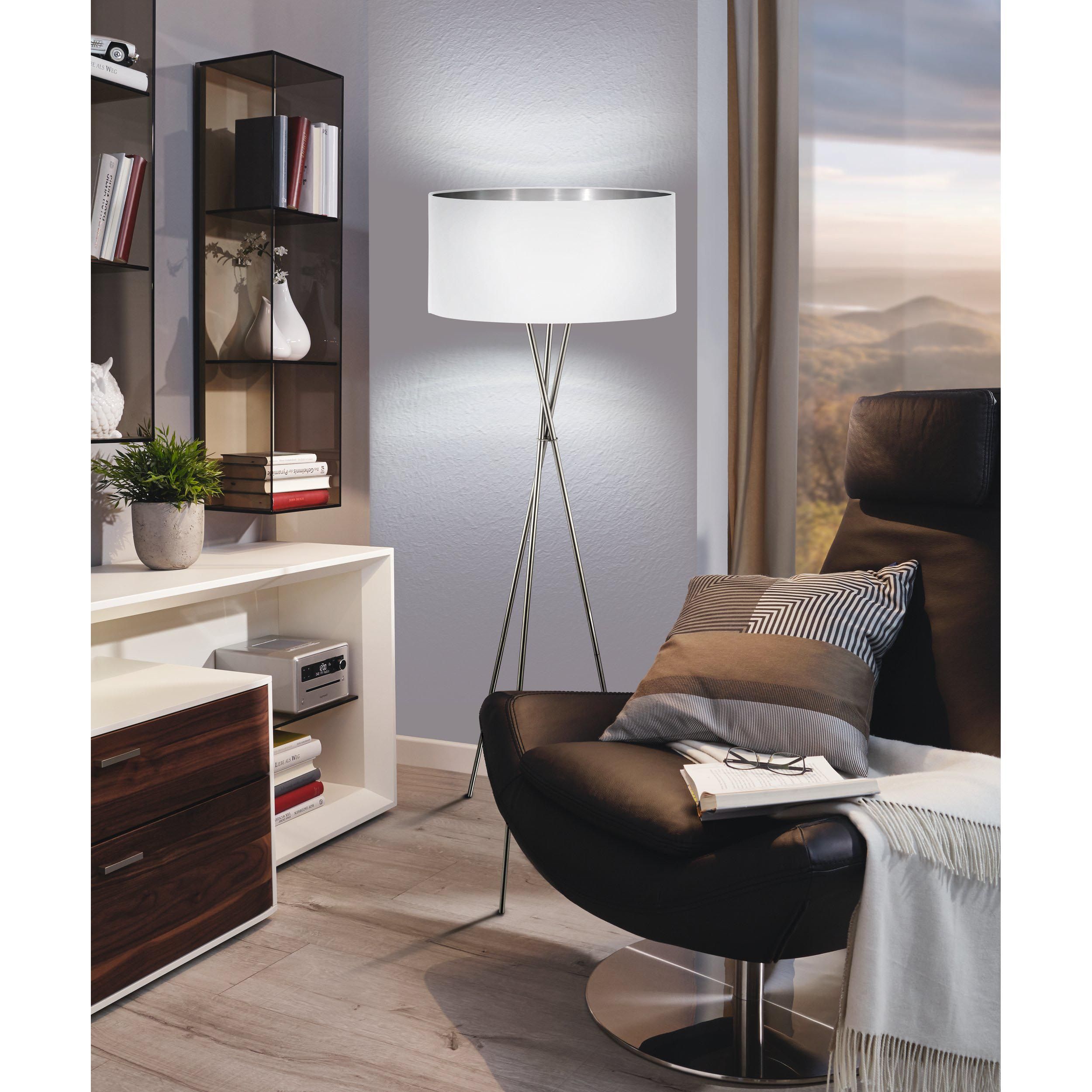 Lampadaire FONDACHELLI nickel mat Ø51cm