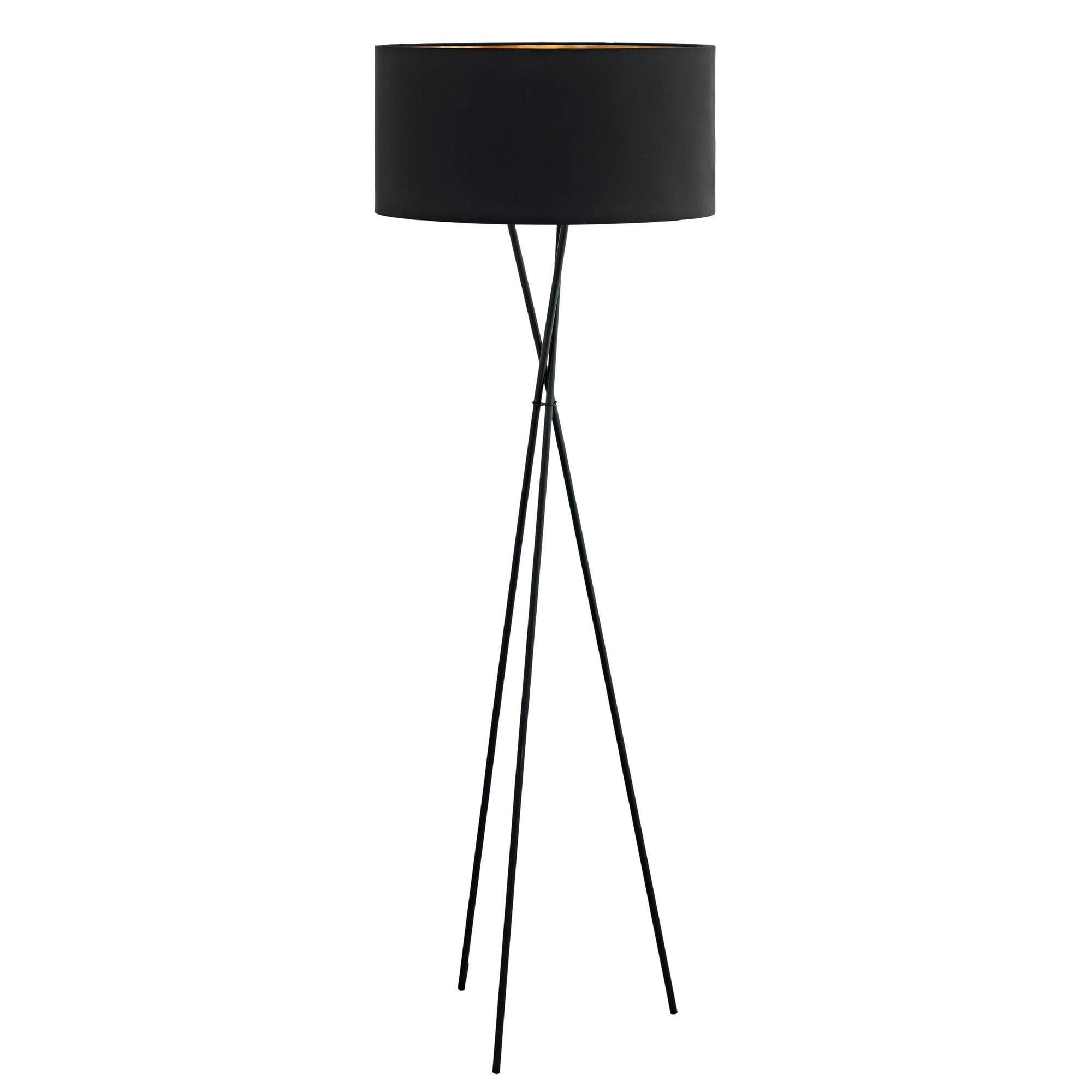 Lampadaire FONDACHELLI noir Ø51cm