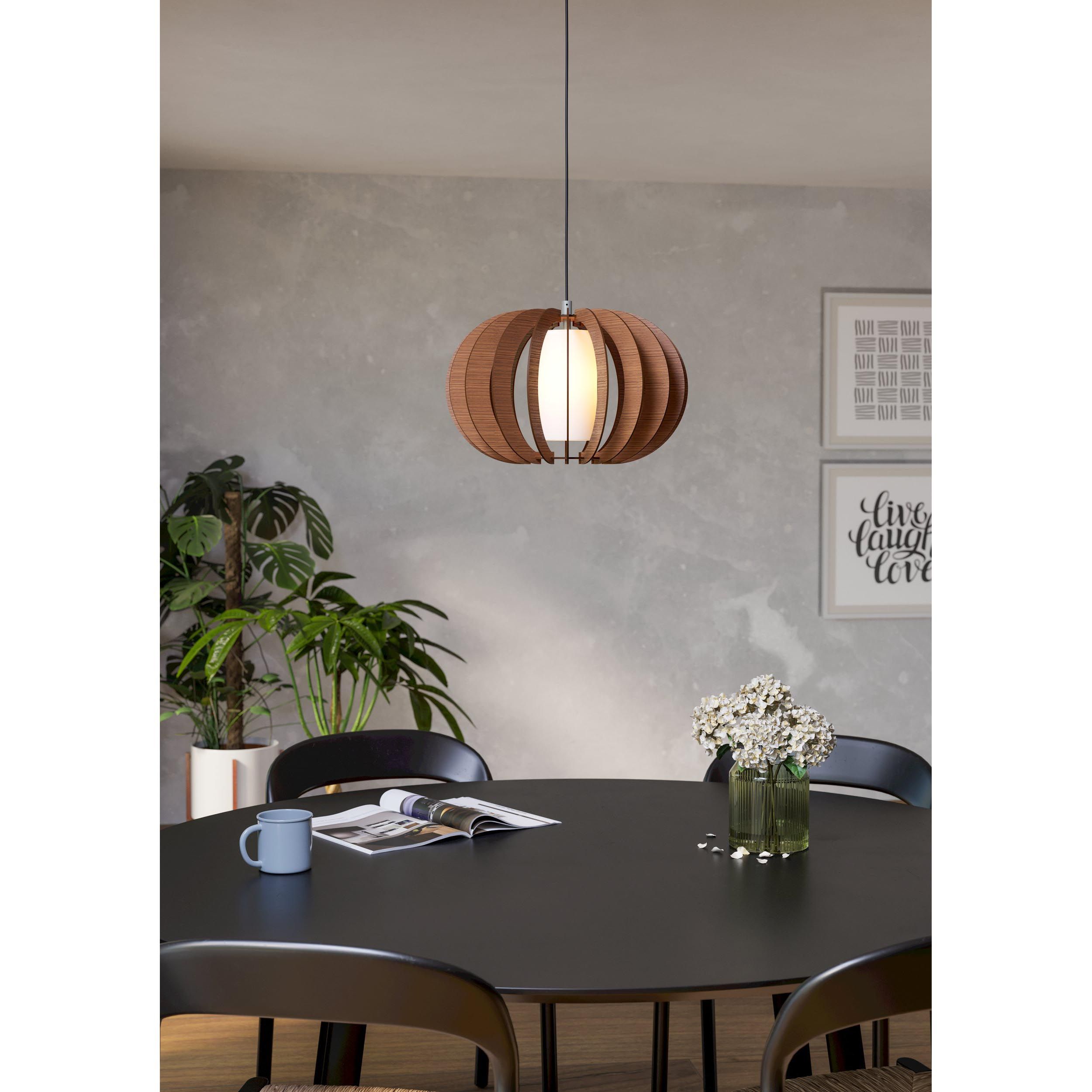 Suspension STELLATO 3 bois/marron Ø40cm