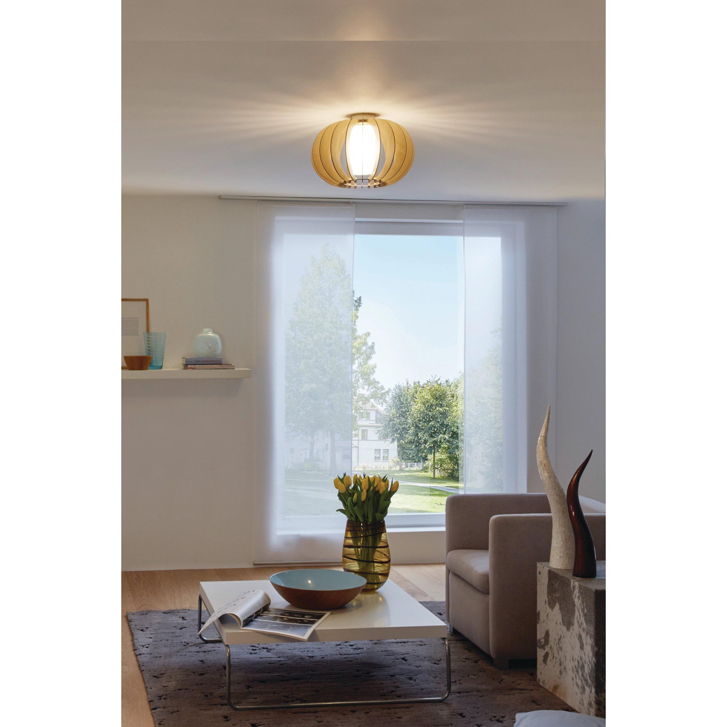 Suspension STELLATO 1 bois/naturel Ø40cm