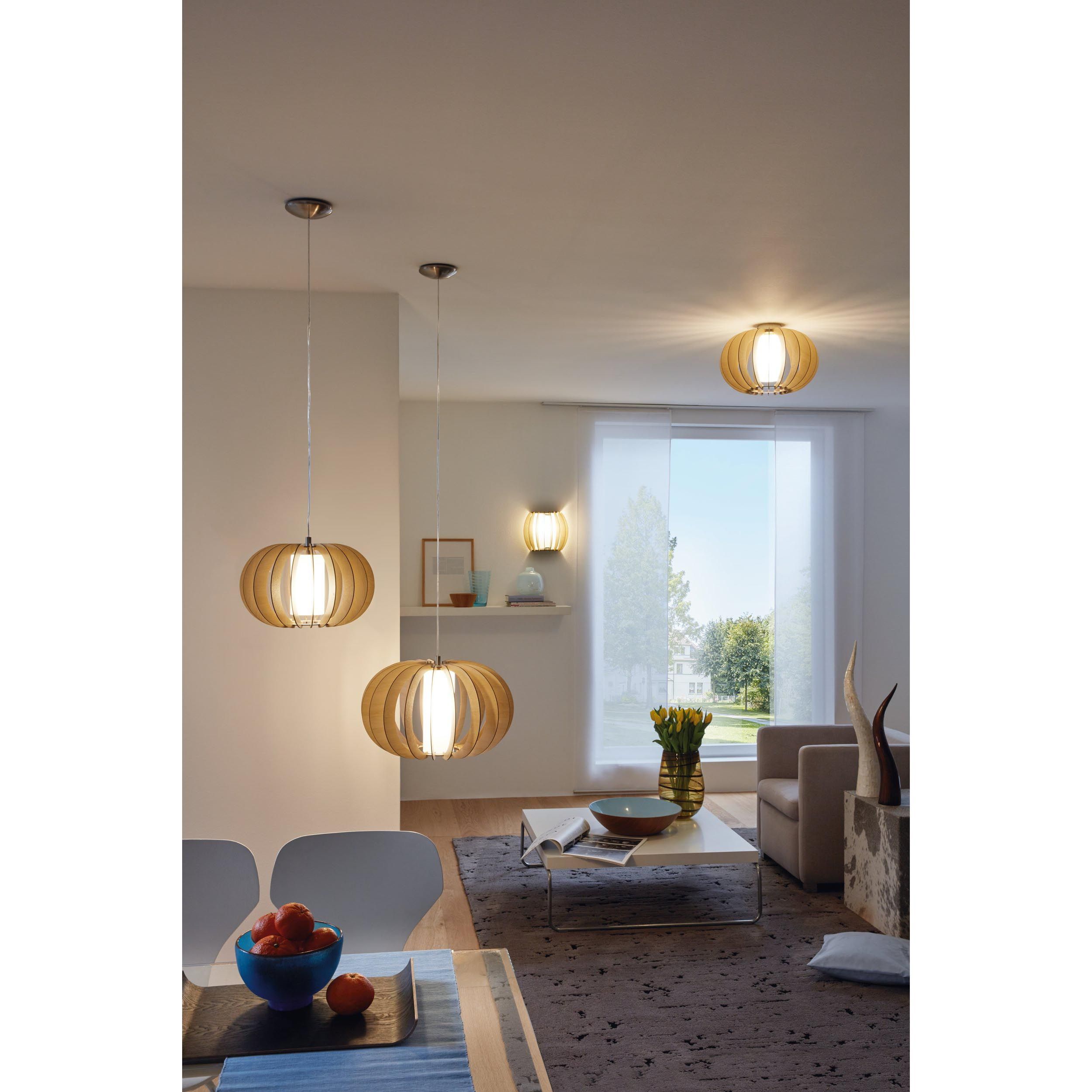 Suspension STELLATO 1 bois/naturel Ø40cm