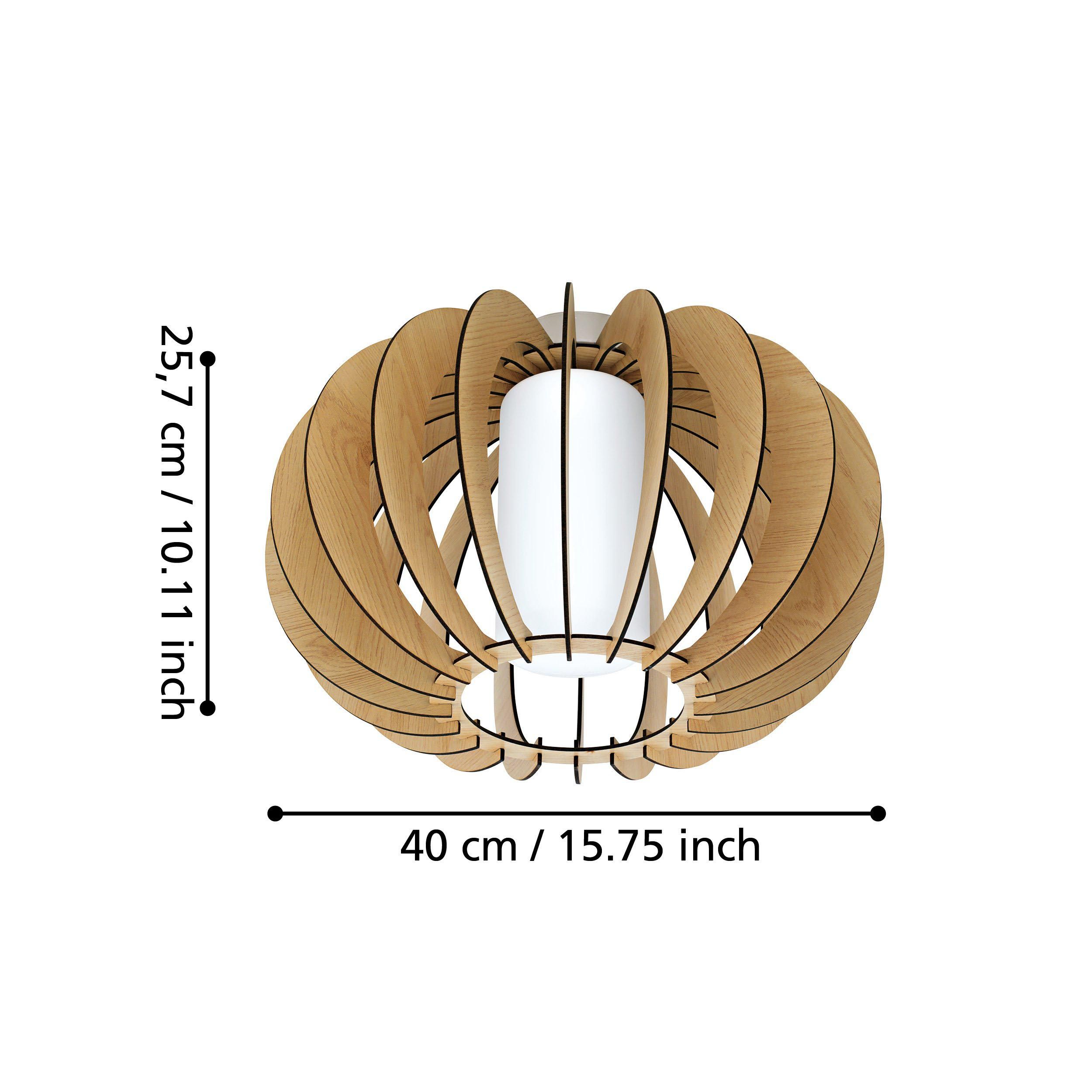 Suspension STELLATO 1 bois/naturel Ø40cm