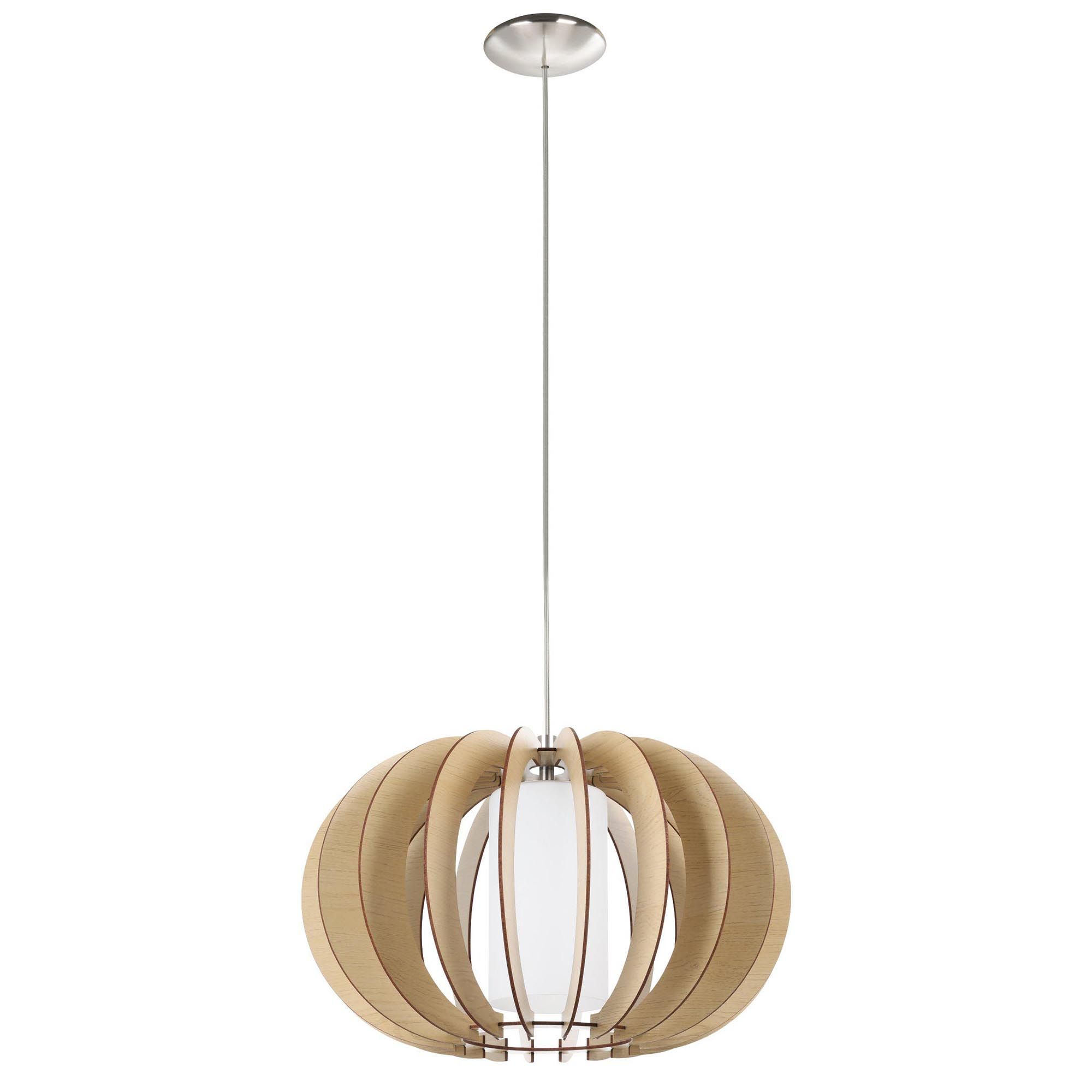 Suspension STELLATO 1 bois/naturel Ø40cm