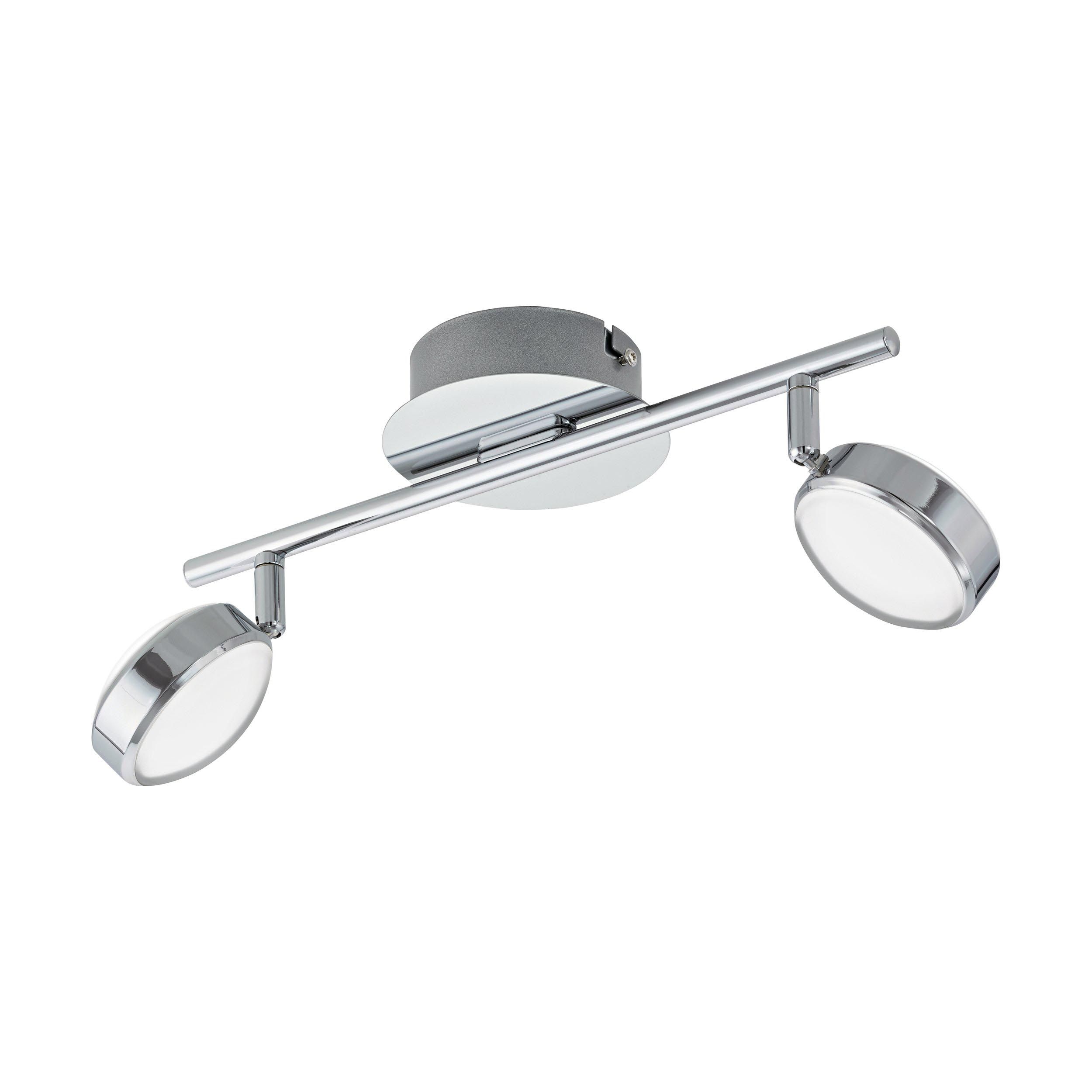 Réglette LED SALTO argenté L36cm