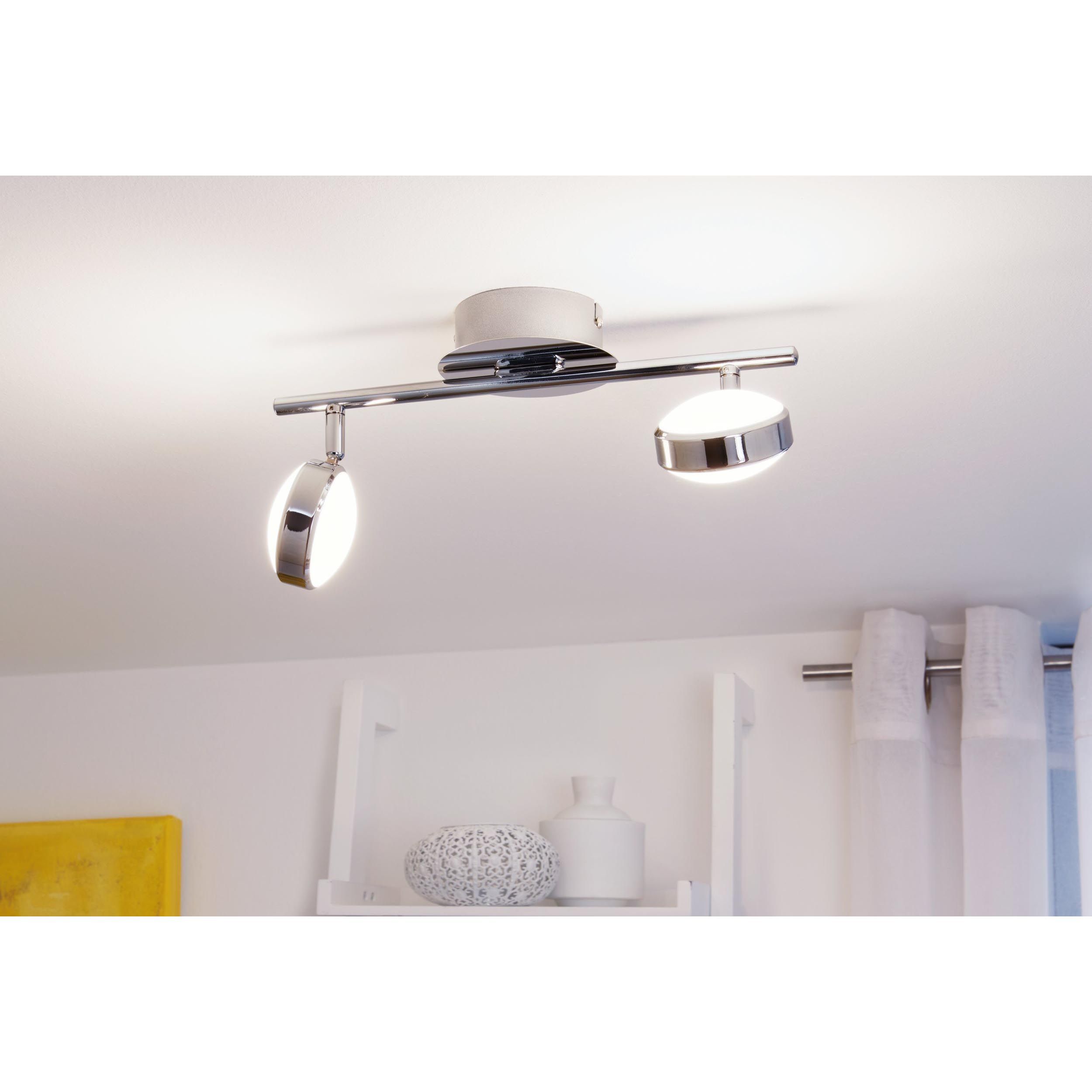 Réglette LED SALTO argenté L36cm