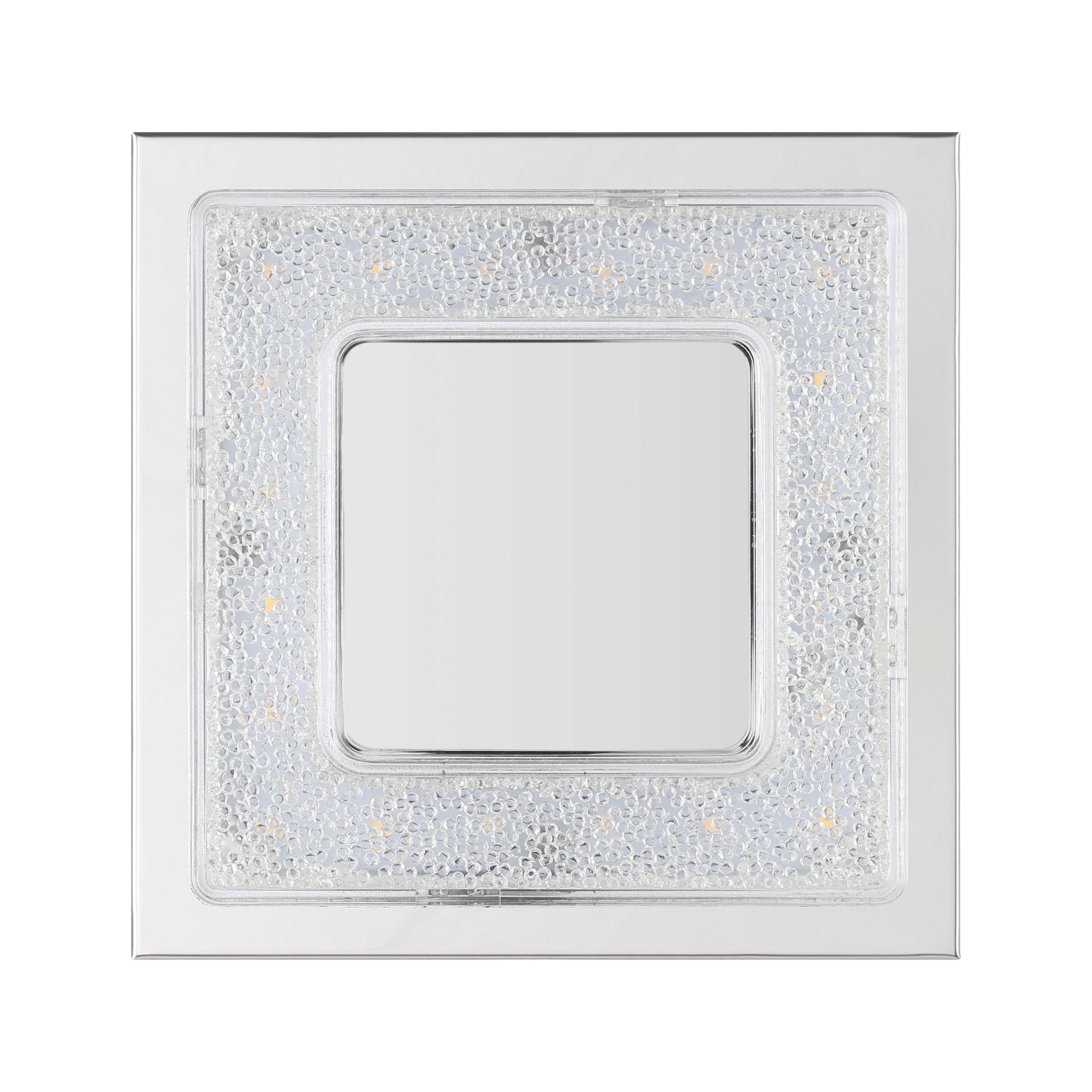Plafonnier LED FRADELO argenté L14cm