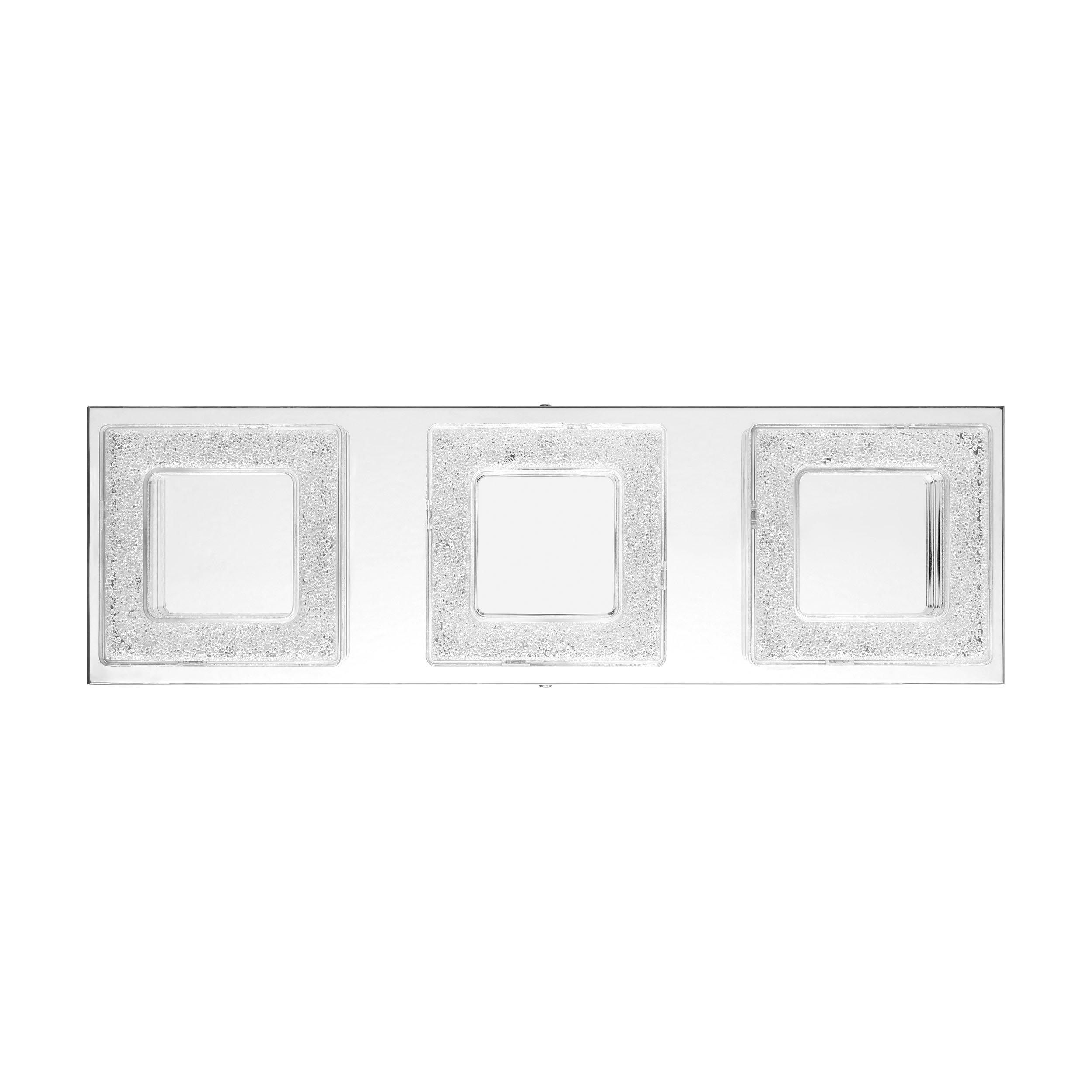 Plafonnier LED FRADELO argenté L46cm