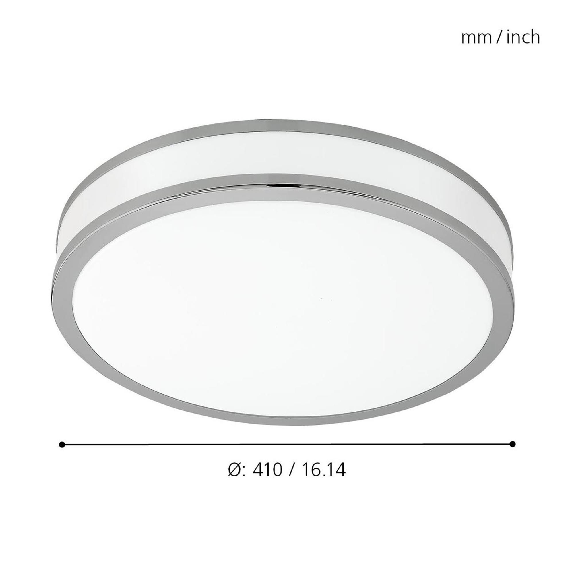 Plafonnier LED PALERMO 2 blanc Ø41cm