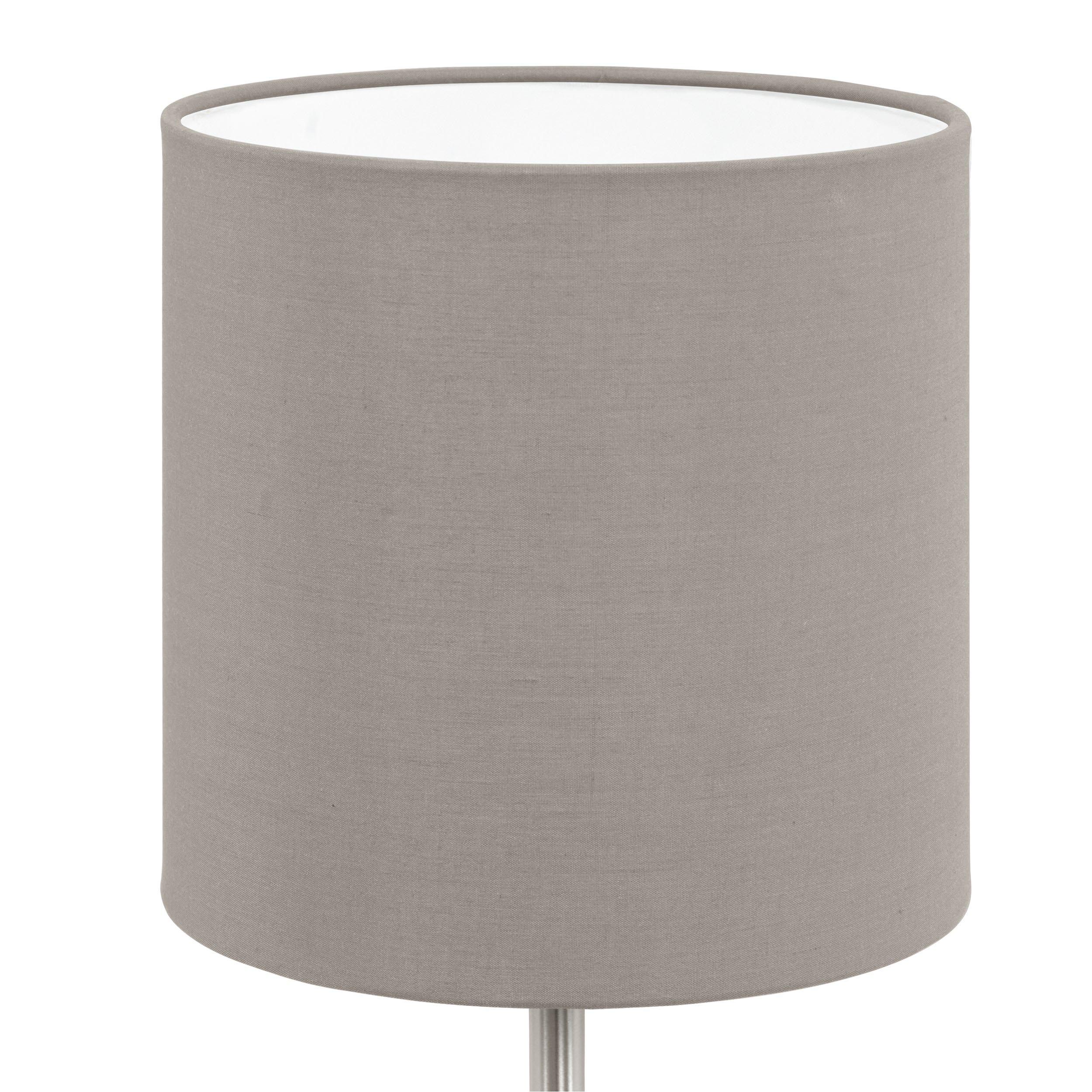 Lampe à poser PASTERI taupe H27,5cm