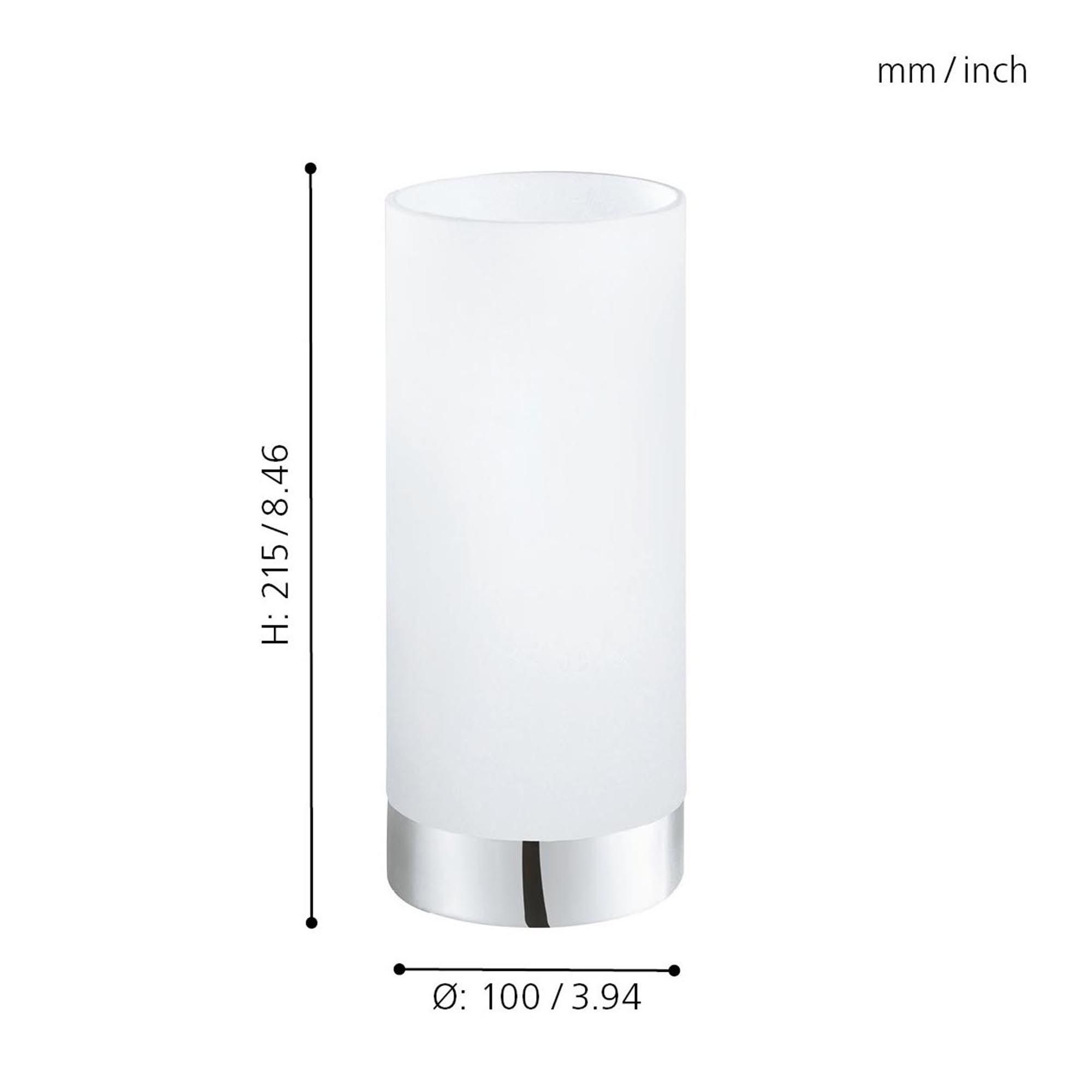 Lampe à poser DAMASCO 1 noir H30cm