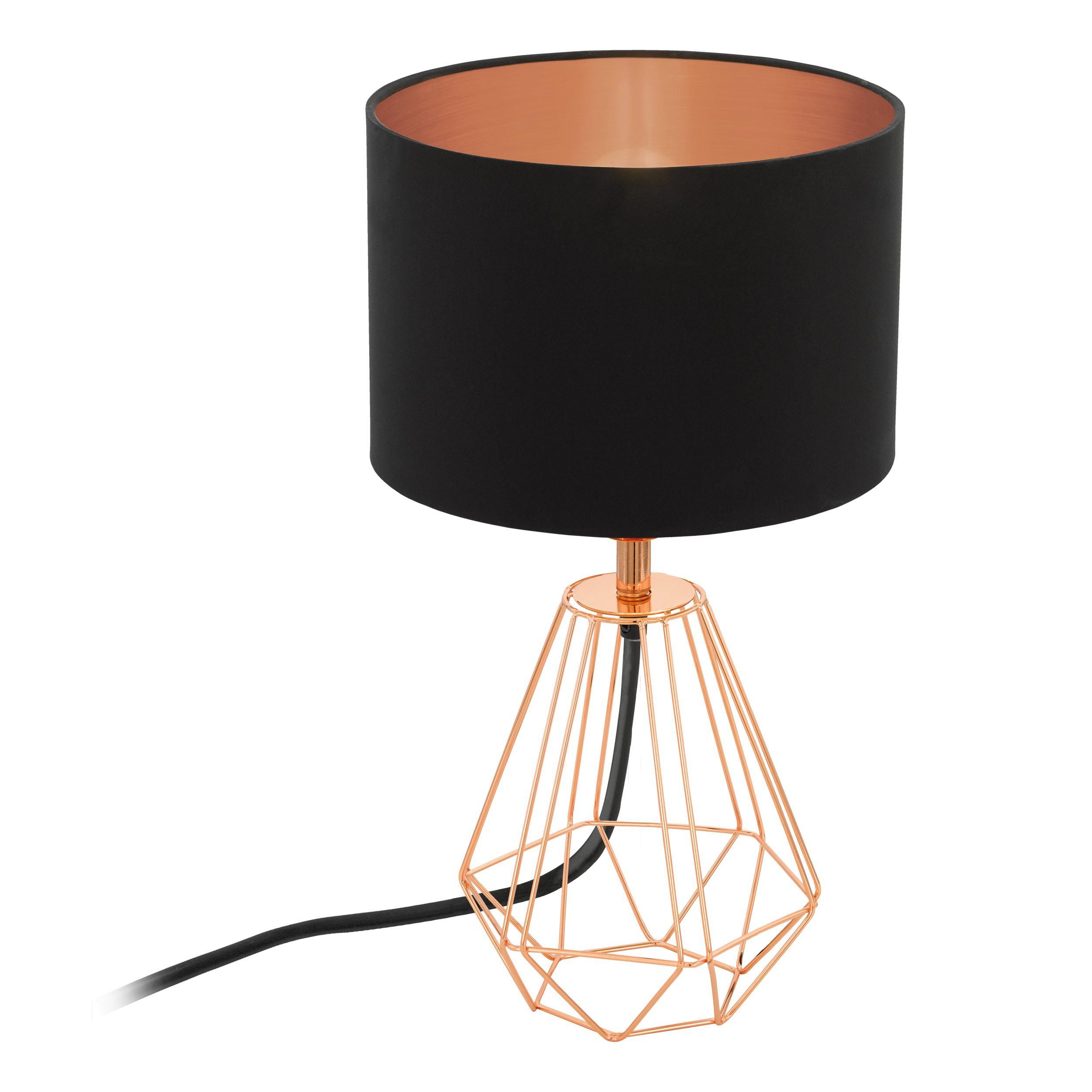 Lampe CARLTON 2 cuivre H30,5cm