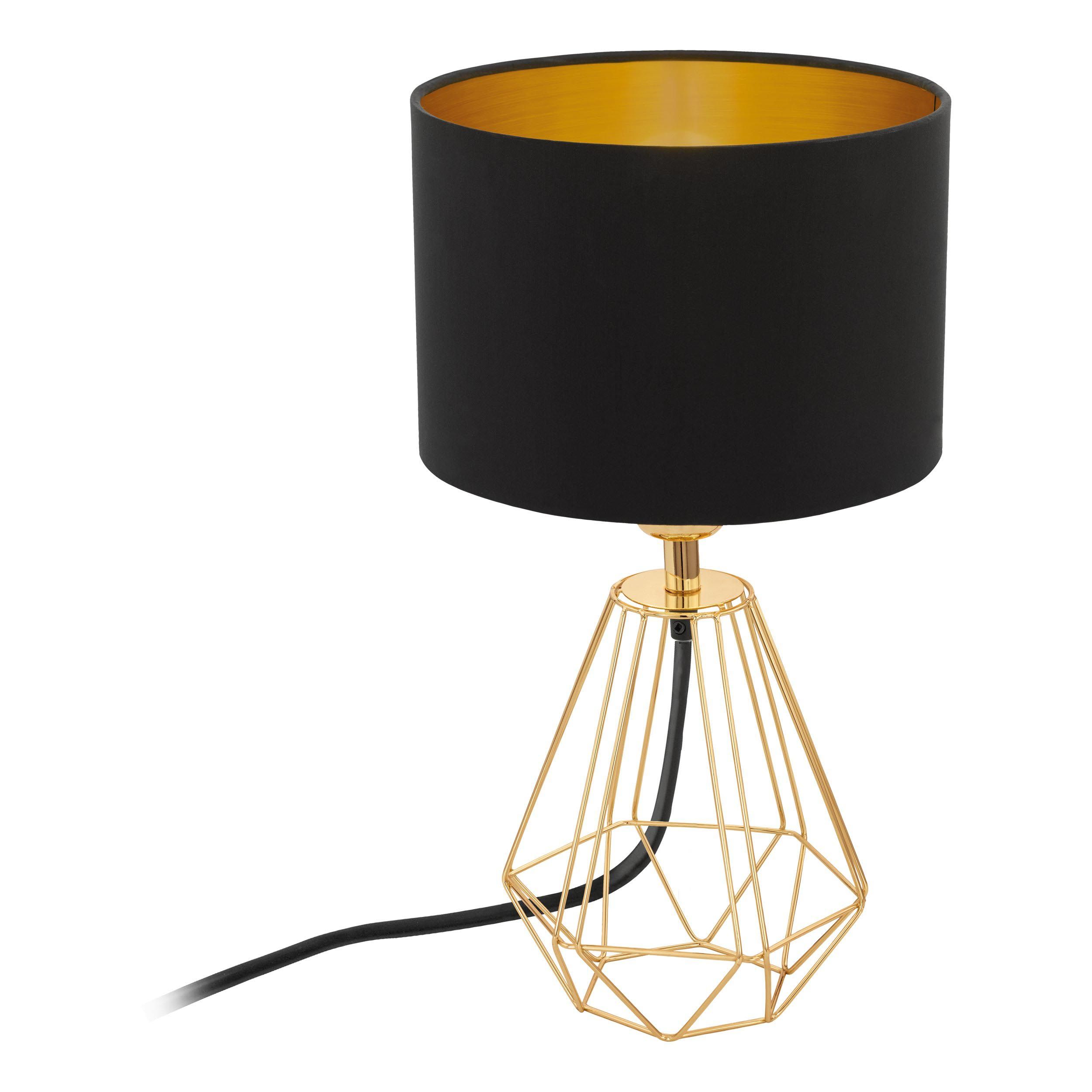 Lampe CARLTON 2 laiton H30,5cm